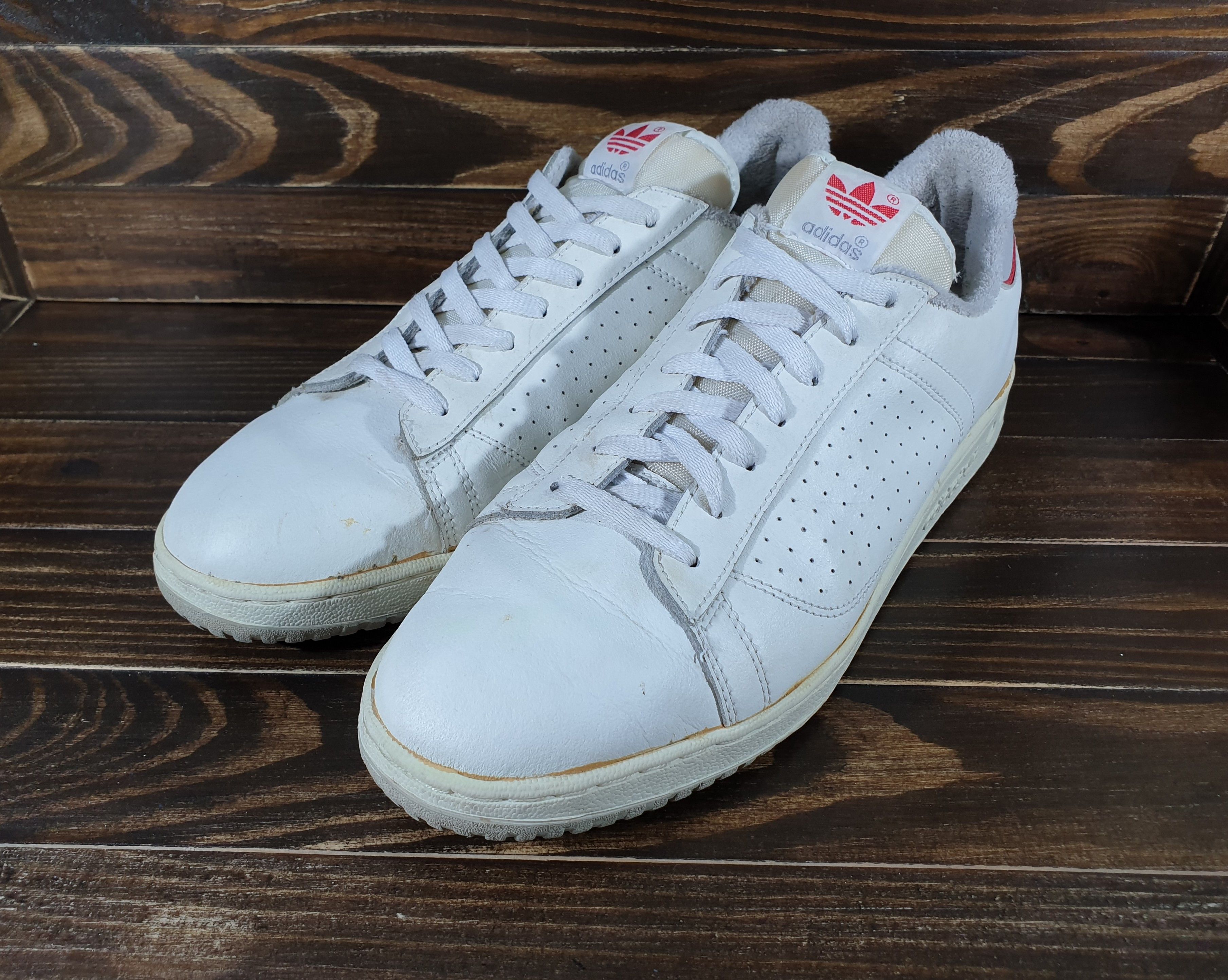 Adidas × Vintage Vintage Adidas Leather Sneackers US 12 Made In Korea Rare Size US 12 / EU 45 - 5 Thumbnail