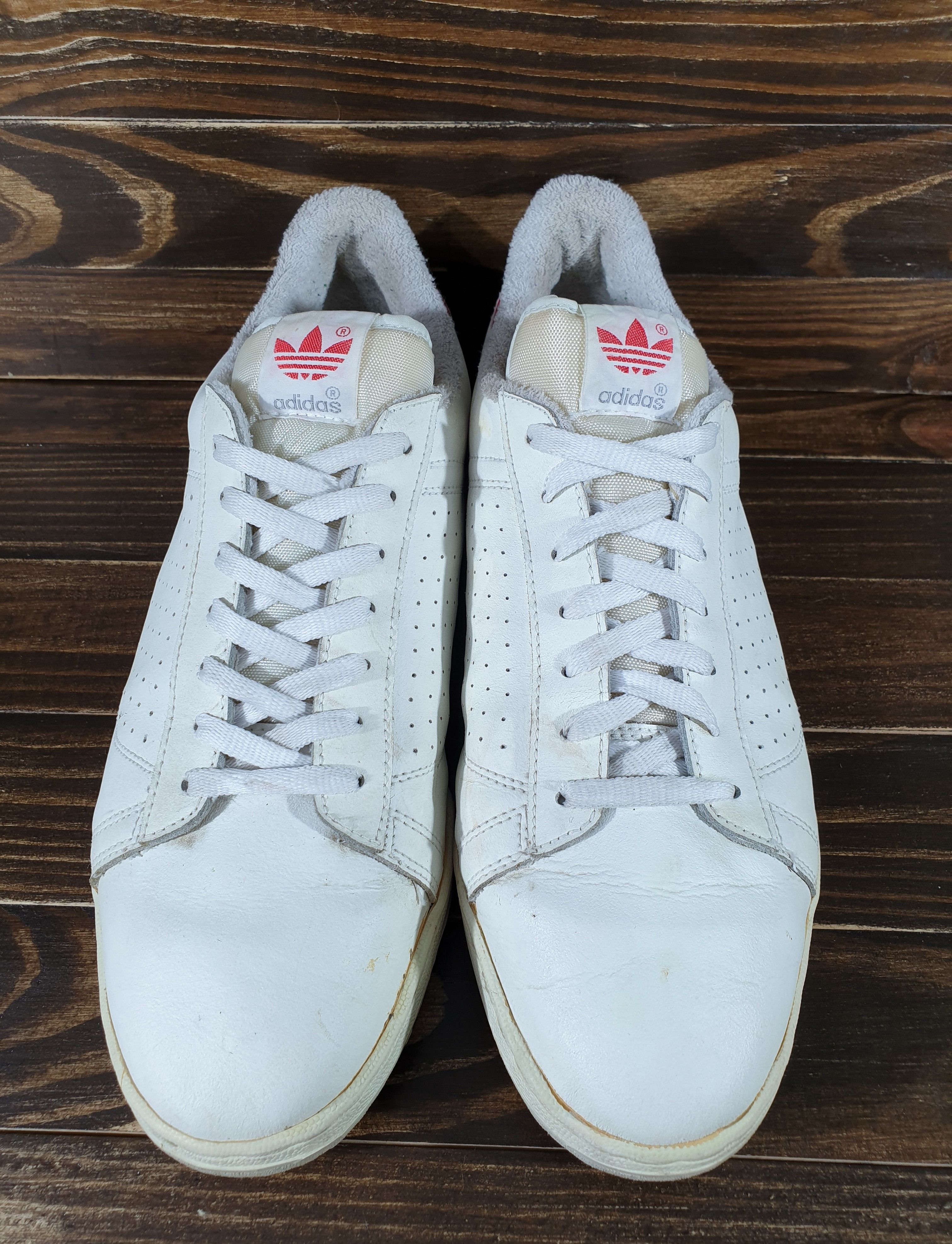Adidas × Vintage Vintage Adidas Leather Sneackers US 12 Made In Korea Rare Size US 12 / EU 45 - 4 Thumbnail