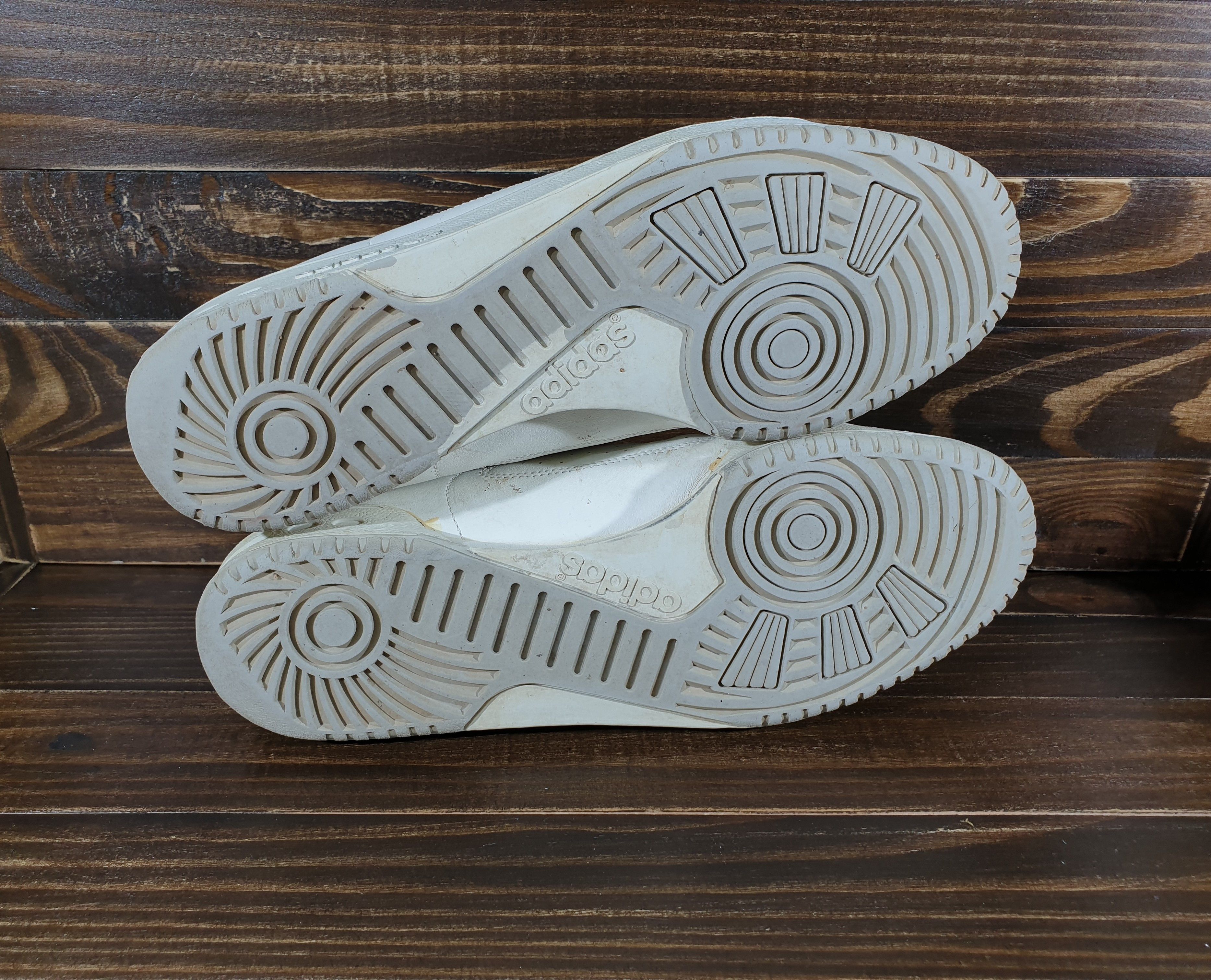 Adidas × Vintage Vintage Adidas Leather Sneackers US 12 Made In Korea Rare Size US 12 / EU 45 - 22 Thumbnail