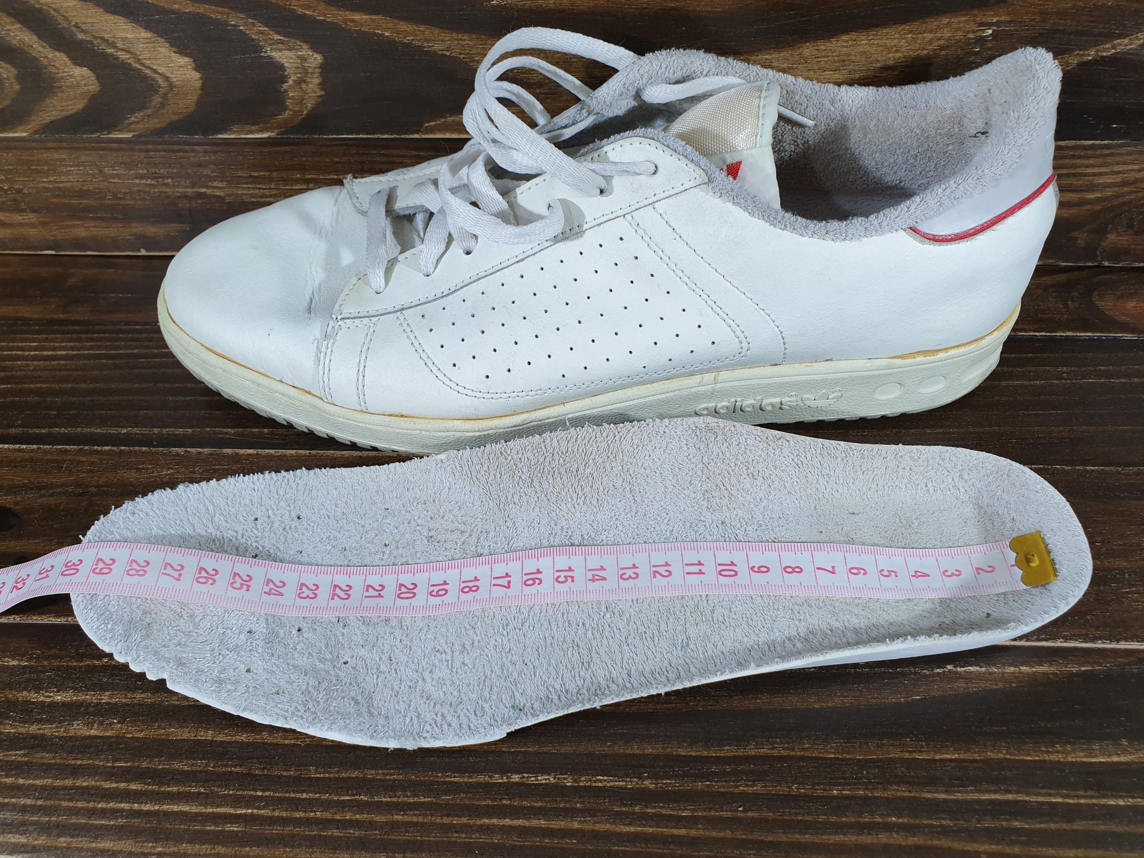 Adidas × Vintage Vintage Adidas Leather Sneackers US 12 Made In Korea Rare Size US 12 / EU 45 - 13 Thumbnail
