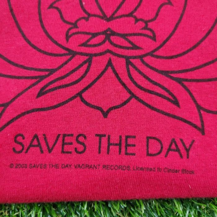 Band Tees Vintage 2003 Saves The Day Emo Rock Band Cinderblock Size US S / EU 44-46 / 1 - 5 Thumbnail