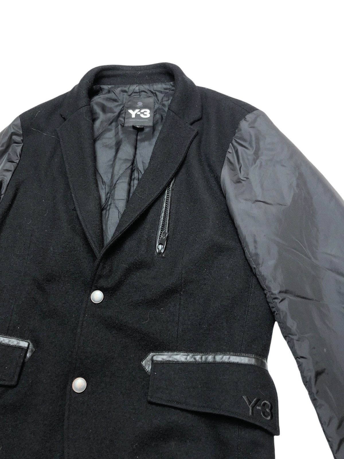 Adidas Adidas y-3 by yohji Yamamoto bomber jacket Size US S / EU 44-46 / 1 - 2 Thumbnail