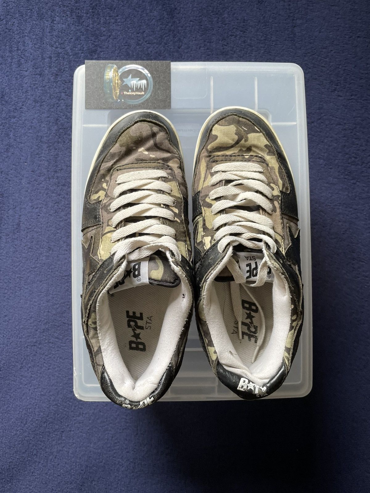 Bape Bape Dark Camo Skatestas Size US 7.5 / EU 40-41 - 4 Thumbnail
