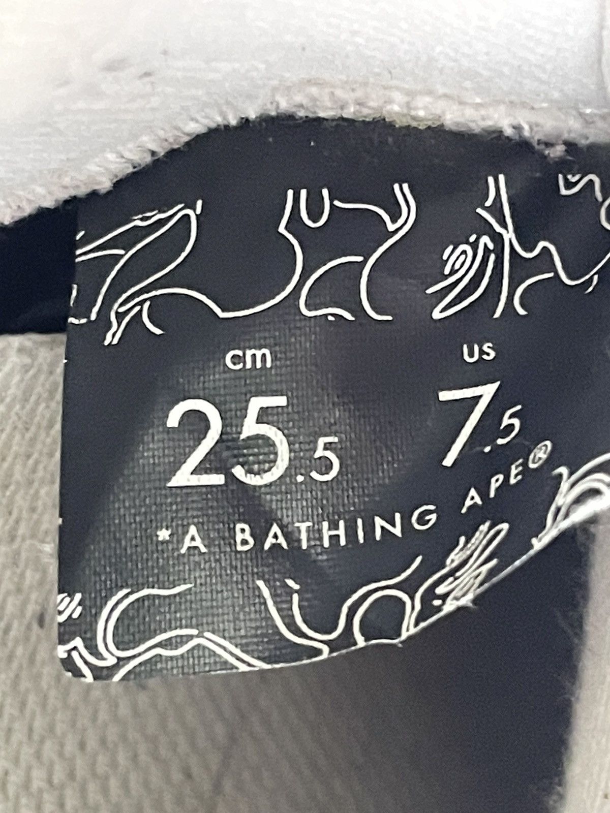 Bape Bape Dark Camo Skatestas Size US 7.5 / EU 40-41 - 9 Thumbnail