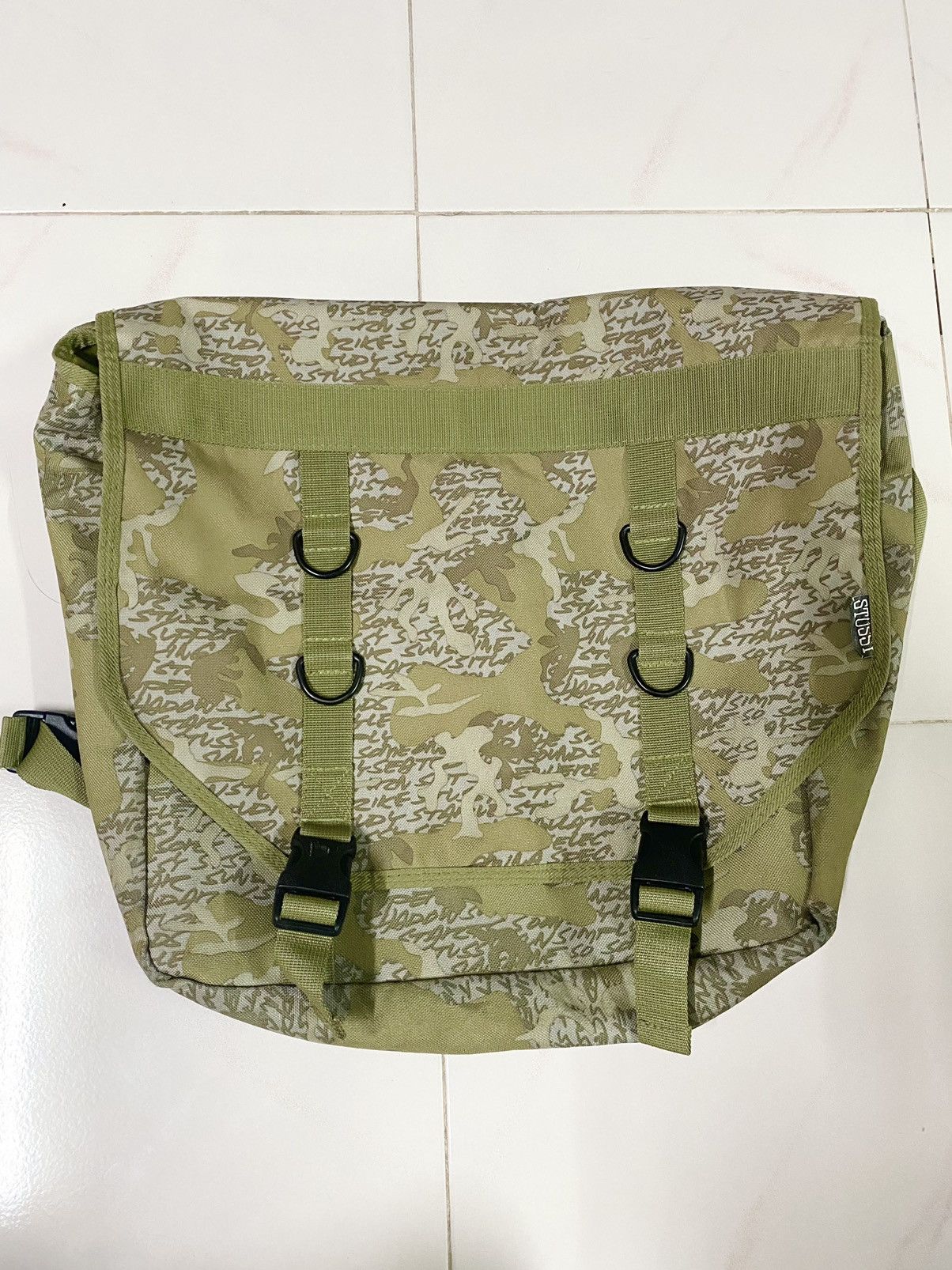 Stussy Denim Tears x Stussy Tears Messenger Bag | Grailed