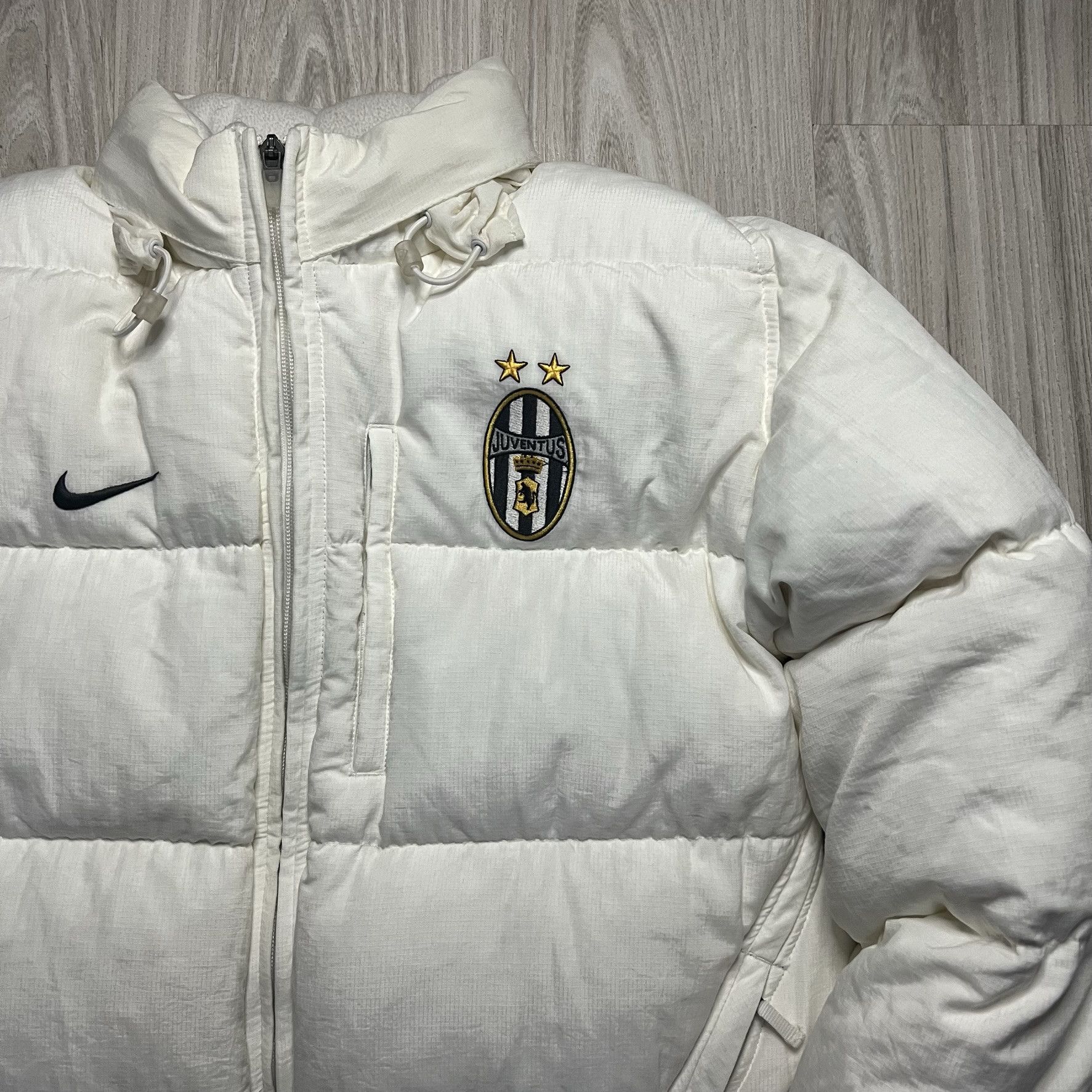 Nike x Juventus Track Top Zip Jacket Black VTG size L | eBay