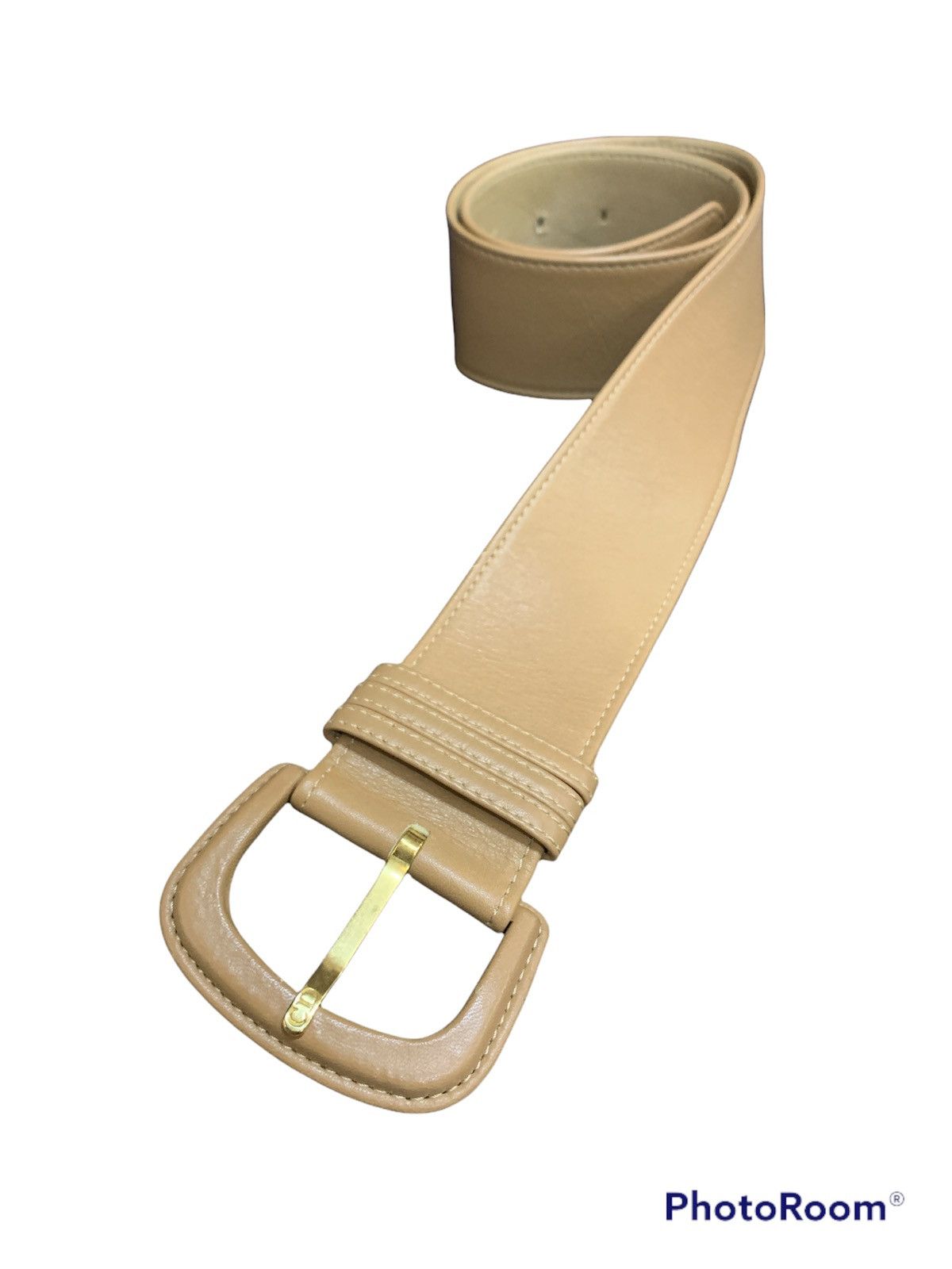 Christian Dior Monsieur VINTAGE CHRISTIAN DIOR WIDE BELT 26-30 Size 28 - 1 Thumbnail