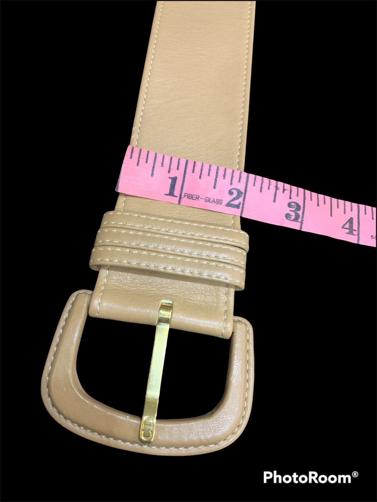 Christian Dior Monsieur VINTAGE CHRISTIAN DIOR WIDE BELT 26-30 Size 28 - 4 Thumbnail