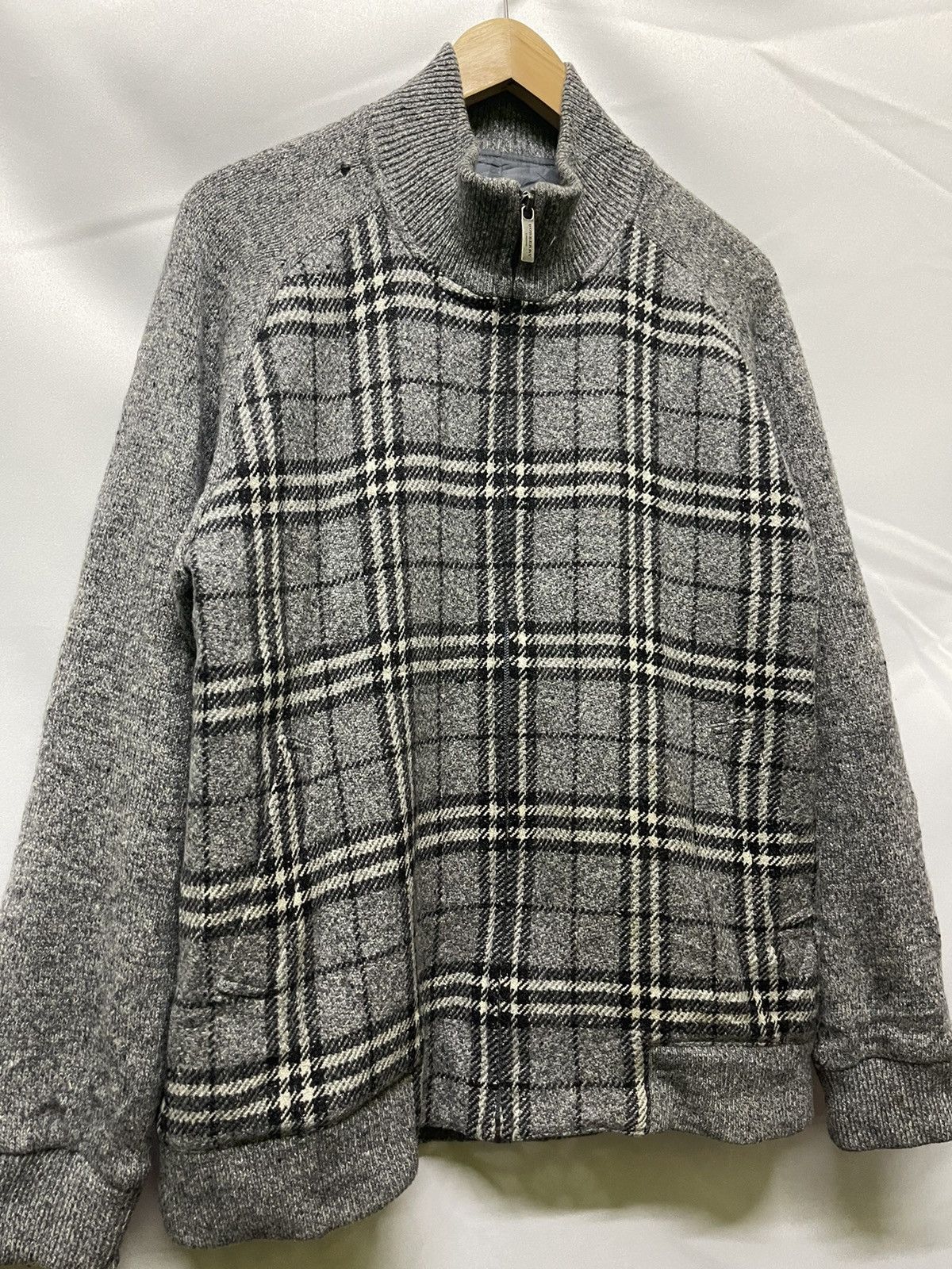 Burberry BURBERRY ZIPPER JACKET Size US M / EU 48-50 / 2 - 3 Thumbnail