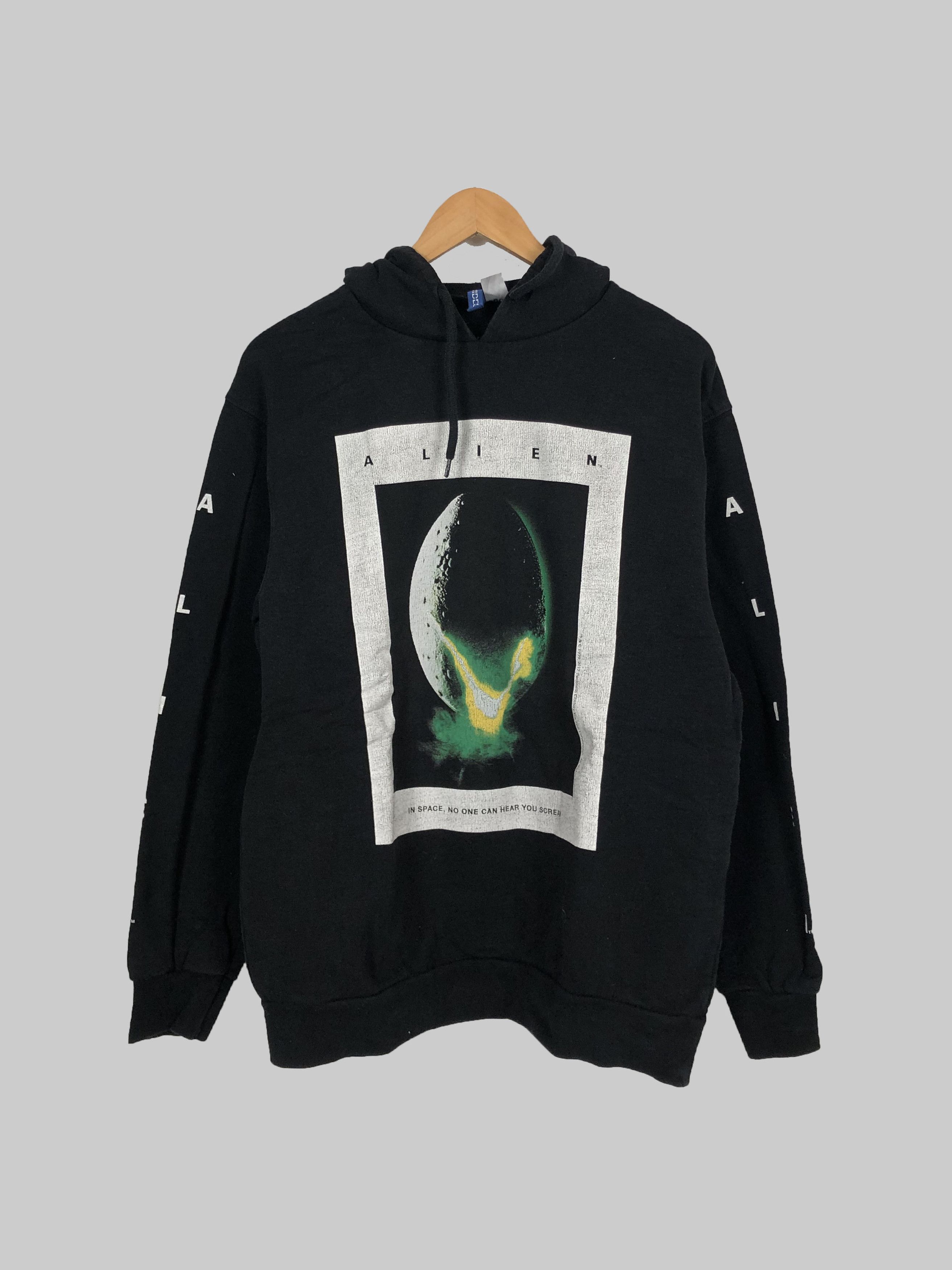 H M Alien x H M hoodie Fight Club Jurassic Park Evil Dead Grailed