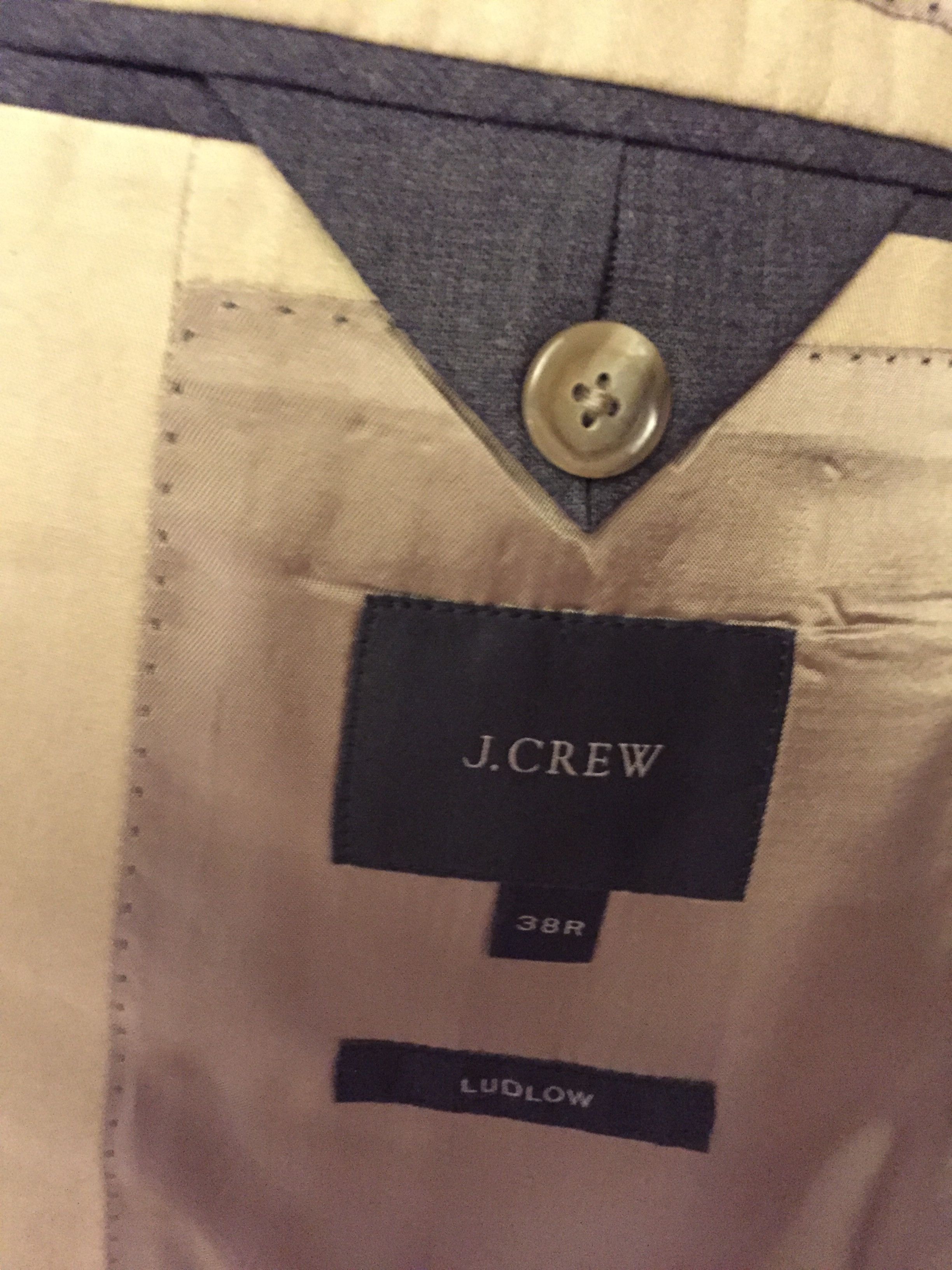 J.Crew Ludlow Suit Jacket (Chino) Size 38R - 5 Thumbnail