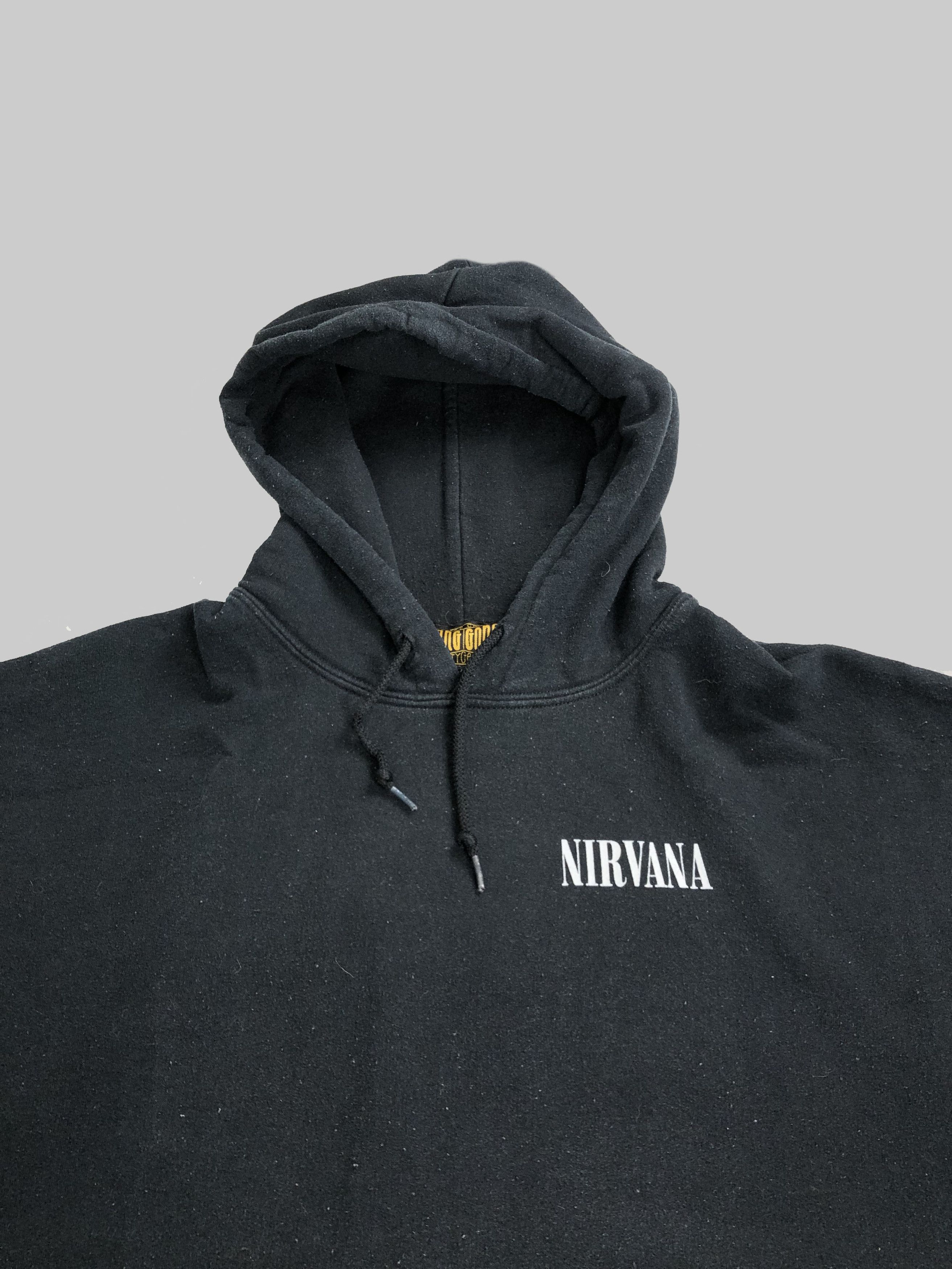 Band Tees Vintage 00s Nirvana Circle (Kurt Cobain Pearl Jam Foo) Size US XL / EU 56 / 4 - 3 Thumbnail