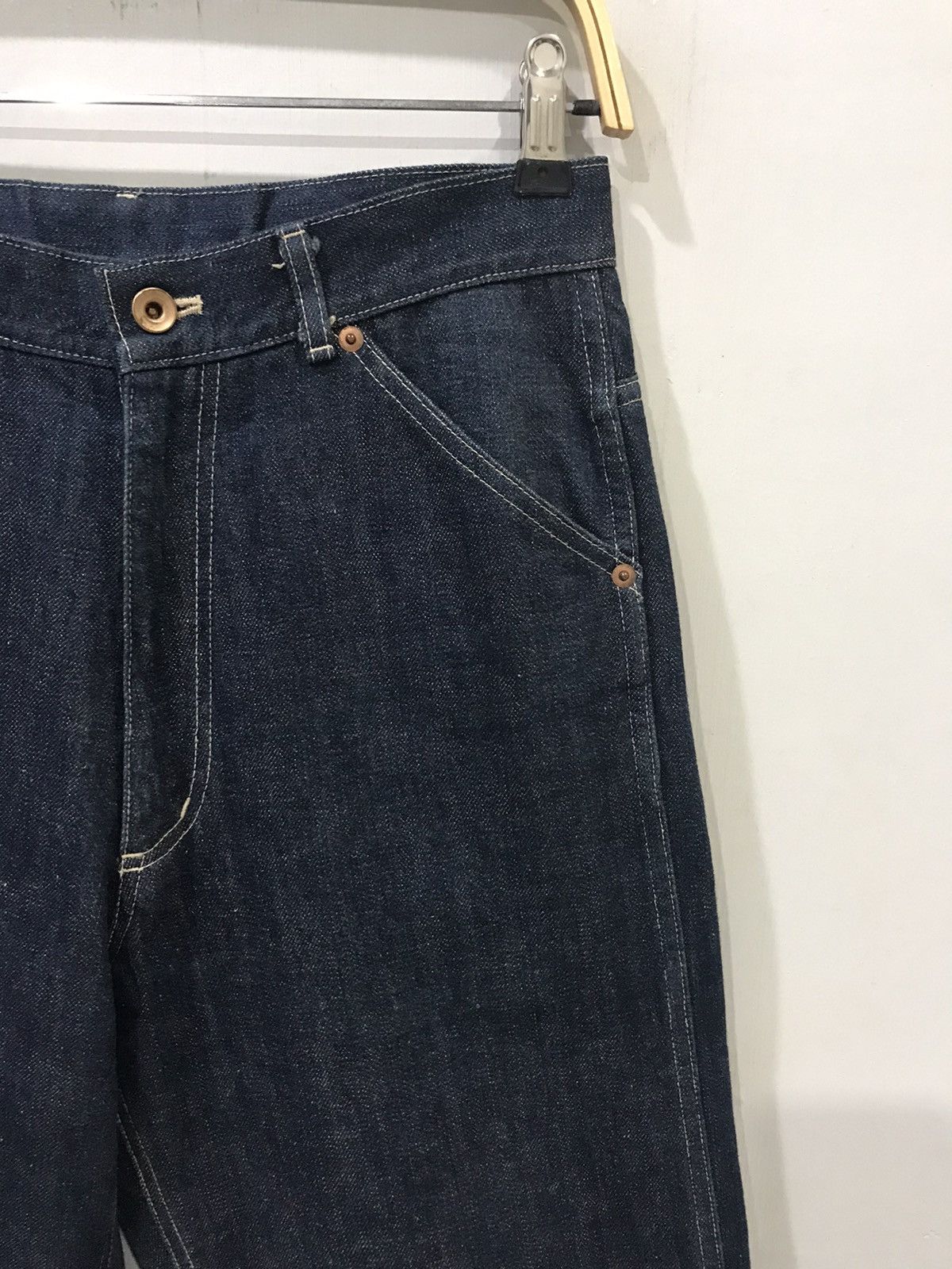 Japanese Brand FOUR BARS By RYUICHIRO SHIMAZAKI Japan Super Designer Denim Size US 28 / EU 44 - 4 Thumbnail