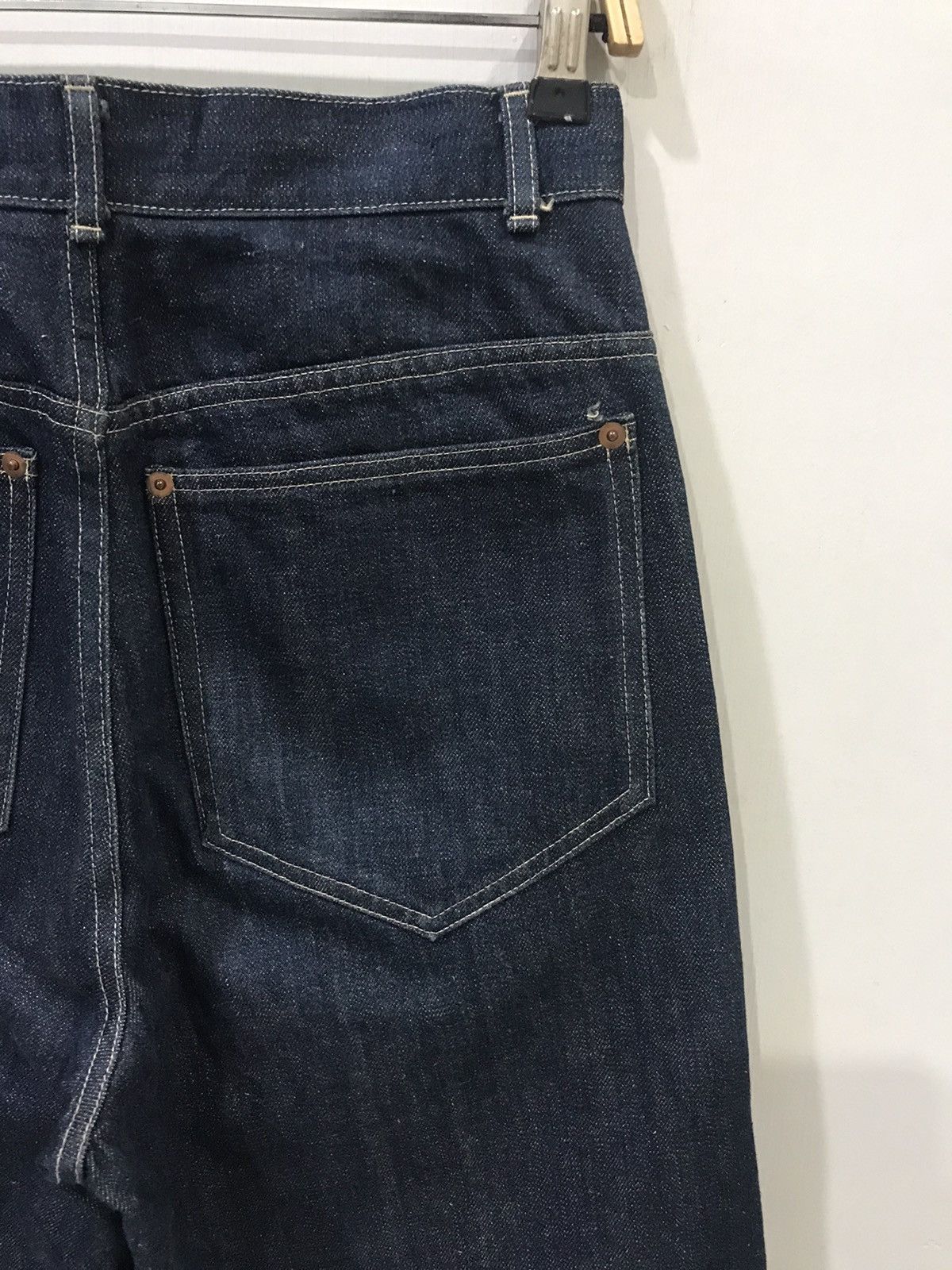 Japanese Brand FOUR BARS By RYUICHIRO SHIMAZAKI Japan Super Designer Denim Size US 28 / EU 44 - 9 Thumbnail