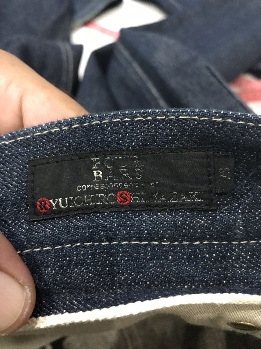 Japanese Brand FOUR BARS By RYUICHIRO SHIMAZAKI Japan Super Designer Denim Size US 28 / EU 44 - 12 Thumbnail