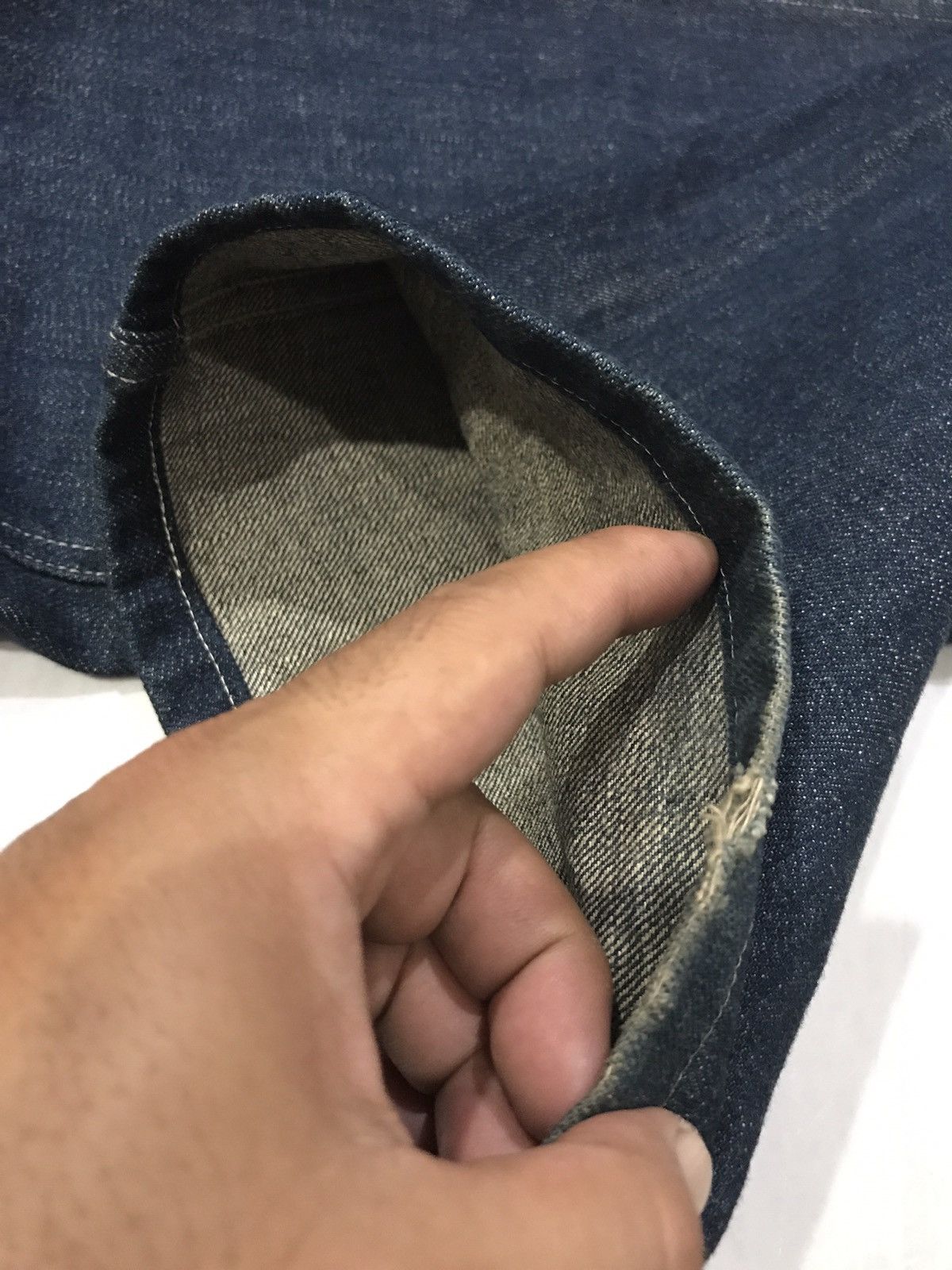 Japanese Brand FOUR BARS By RYUICHIRO SHIMAZAKI Japan Super Designer Denim Size US 28 / EU 44 - 14 Thumbnail