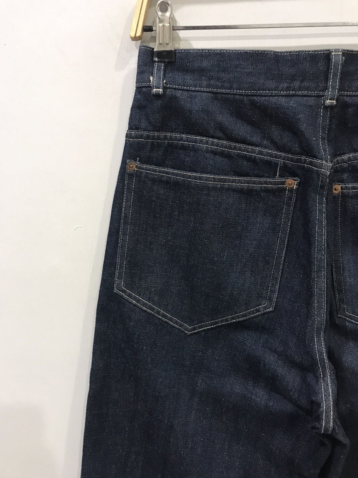 Japanese Brand FOUR BARS By RYUICHIRO SHIMAZAKI Japan Super Designer Denim Size US 28 / EU 44 - 10 Thumbnail
