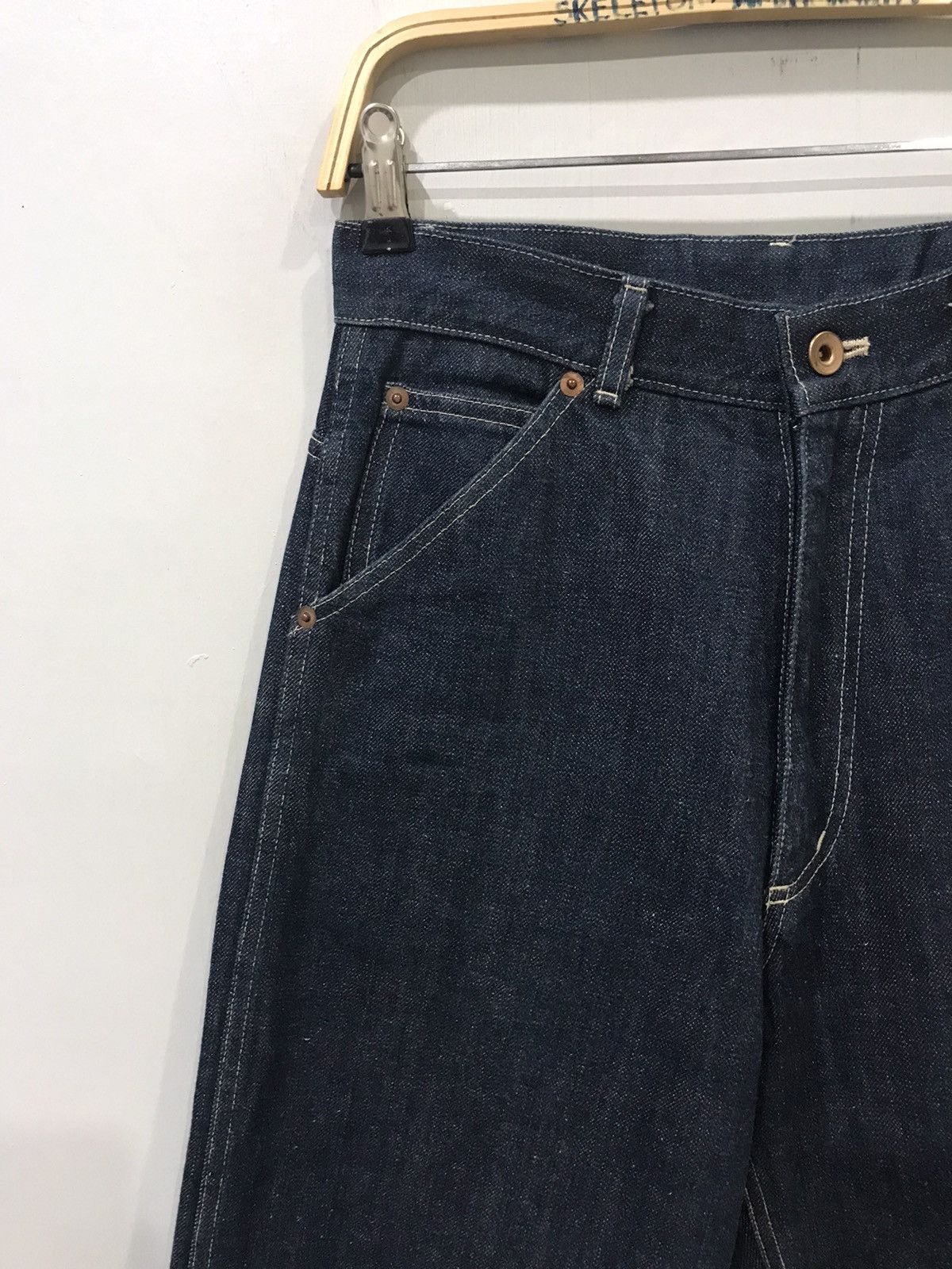 Japanese Brand FOUR BARS By RYUICHIRO SHIMAZAKI Japan Super Designer Denim Size US 28 / EU 44 - 5 Thumbnail