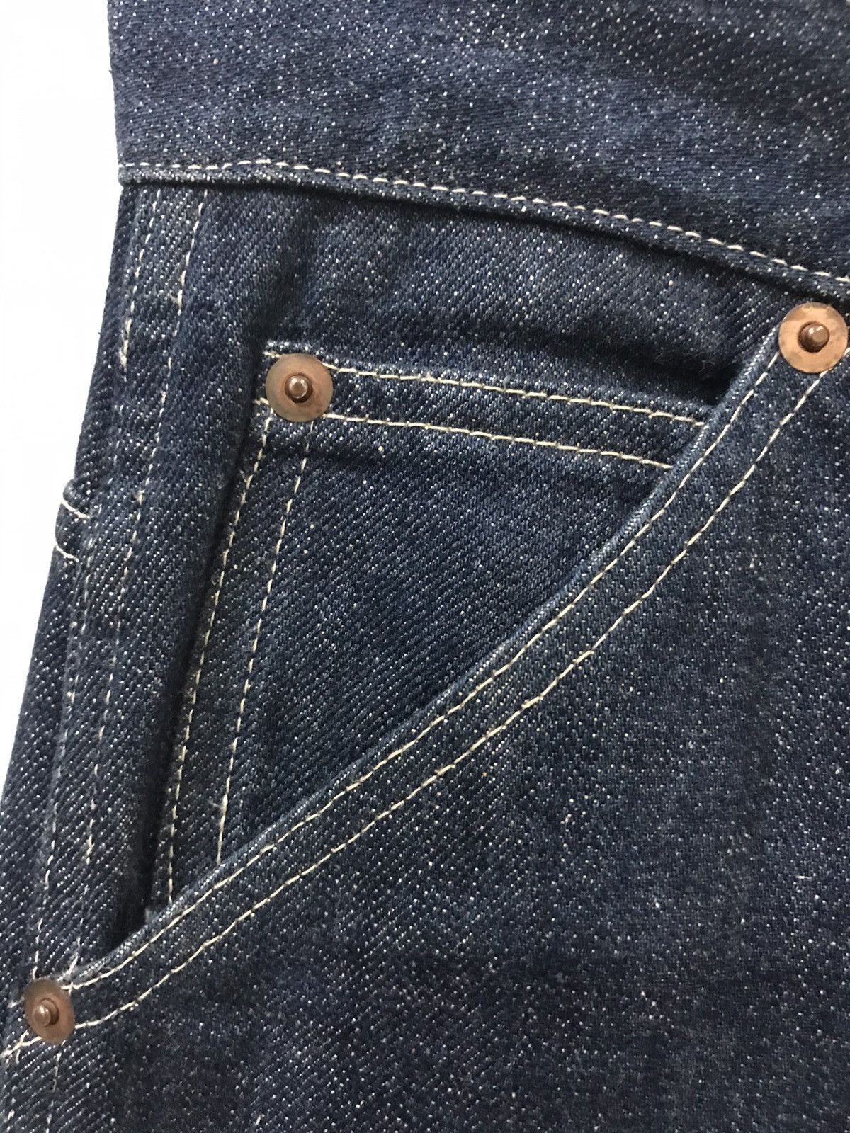 Japanese Brand FOUR BARS By RYUICHIRO SHIMAZAKI Japan Super Designer Denim Size US 28 / EU 44 - 7 Thumbnail