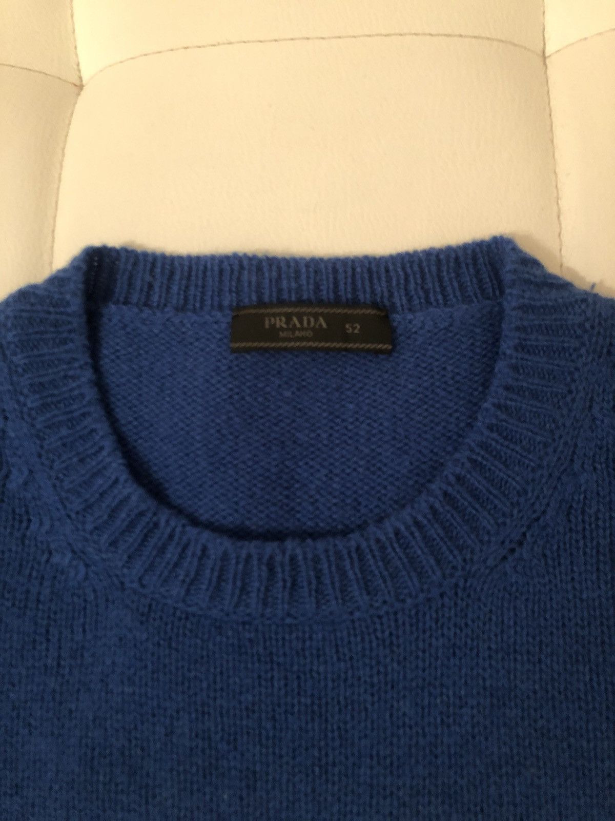 Prada Prada Shetland Banana Print Crewneck Almost New Size US L / EU 52-54 / 3 - 3 Thumbnail