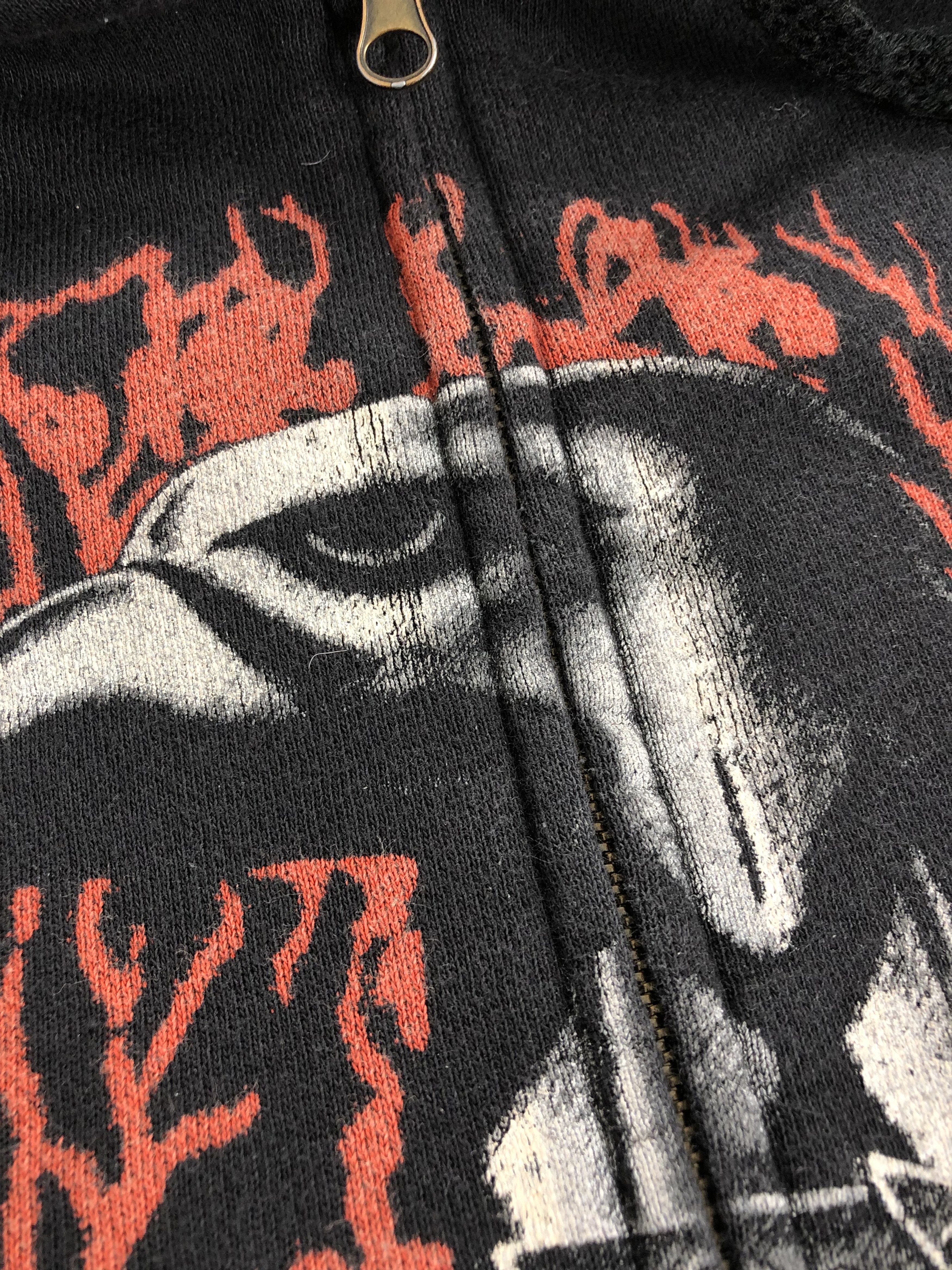 Band Tees Vintage Slayer hoodie (Lamb of God Iron Maiden Judas Priest Size US XL / EU 56 / 4 - 5 Thumbnail