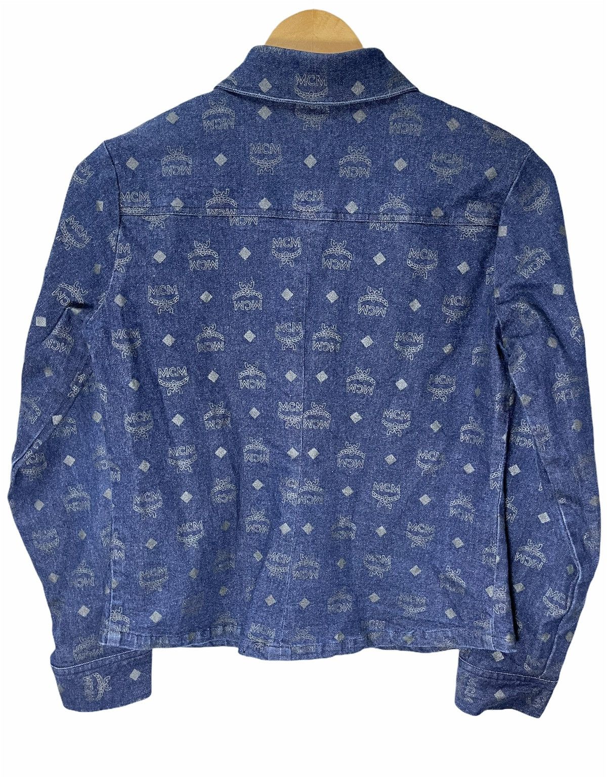 MCM Vintage MCM Monogram Button Rock Shirt Denim Size US XS / EU 42 / 0 - 3 Thumbnail