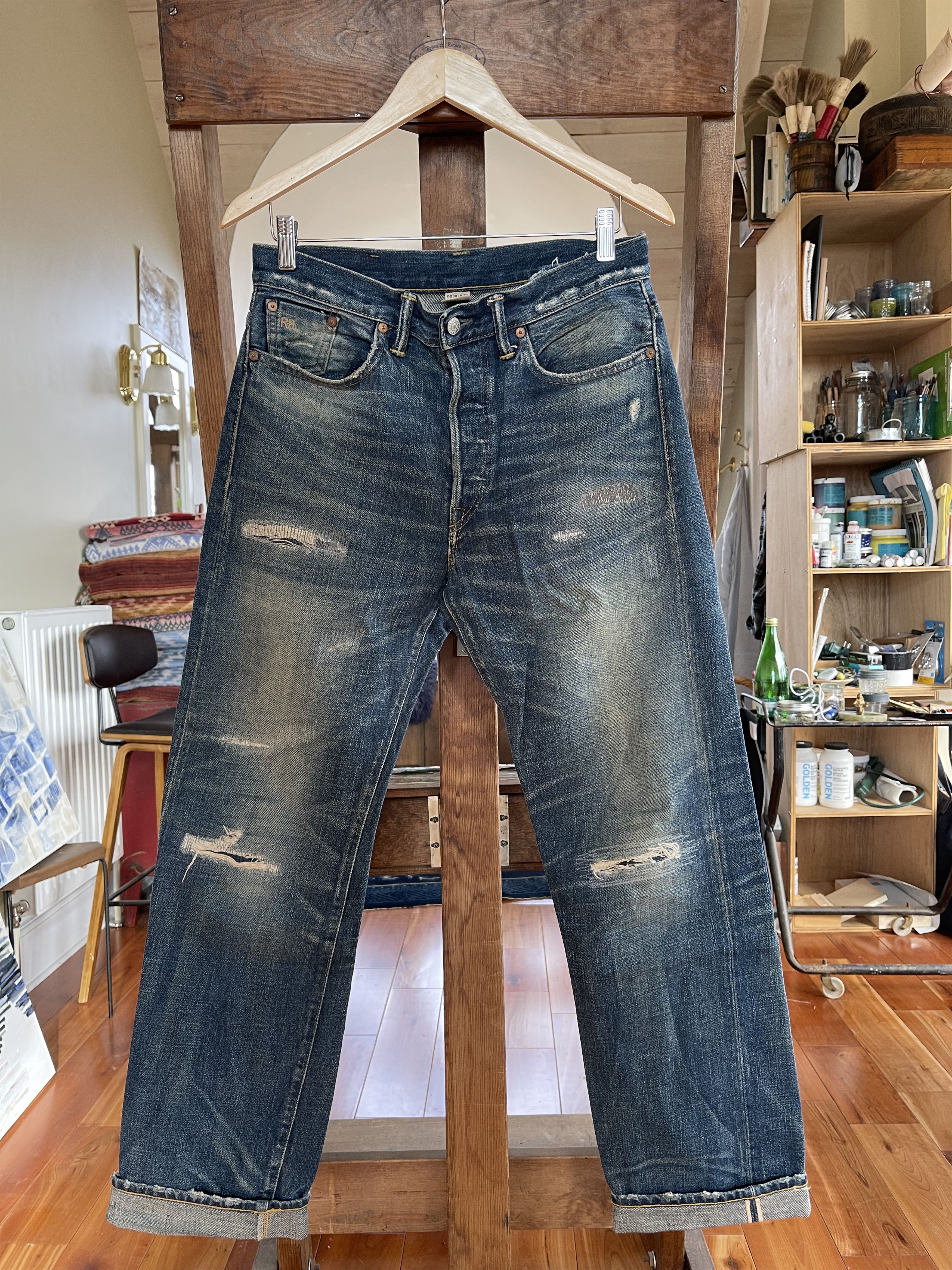 RRL Ralph Lauren Vintage 5-Pocket selvedge jean | Grailed