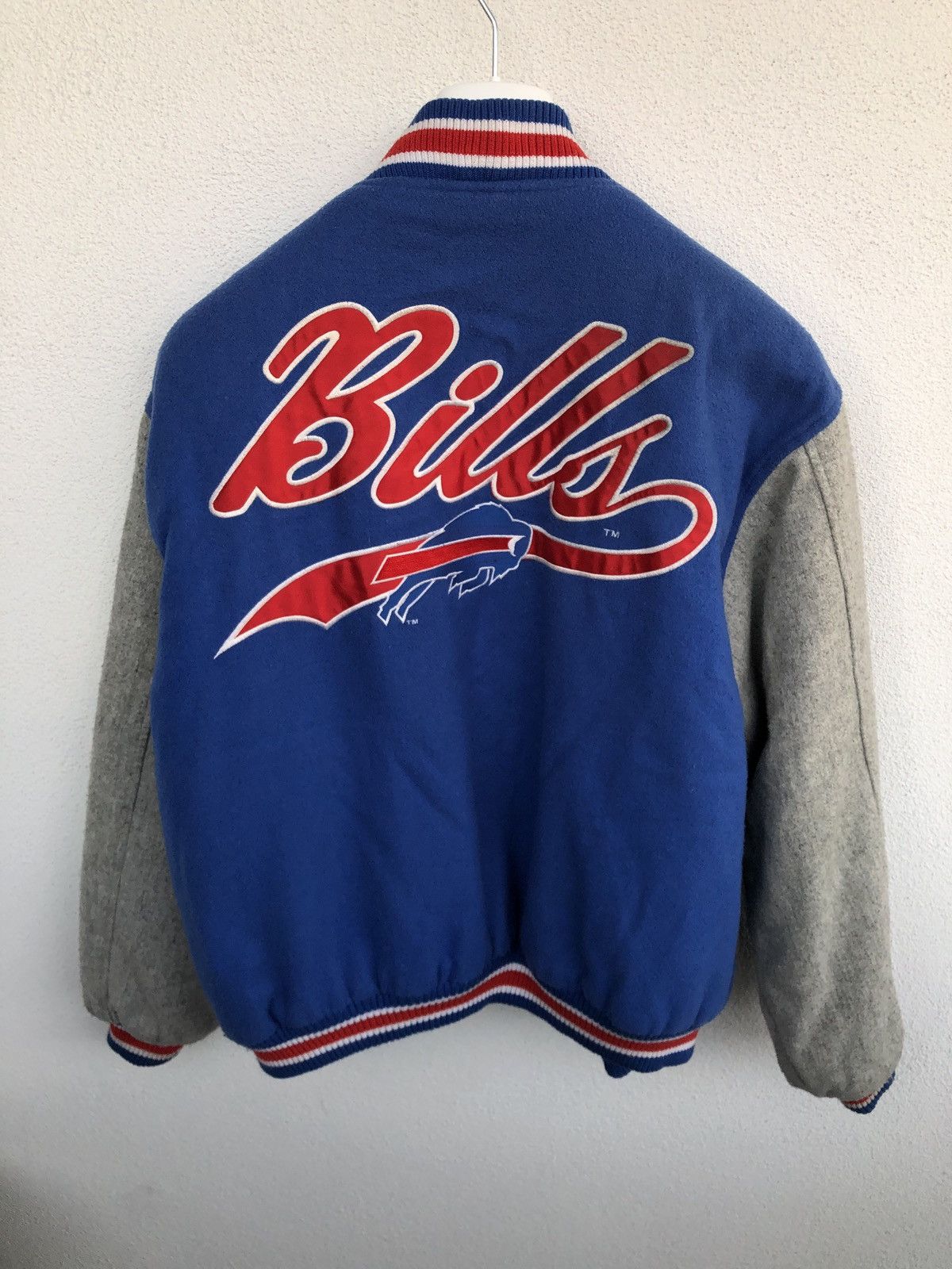 Bernd NFL Buffalo Bills Vintage 90s Varsity Bomber Jacket