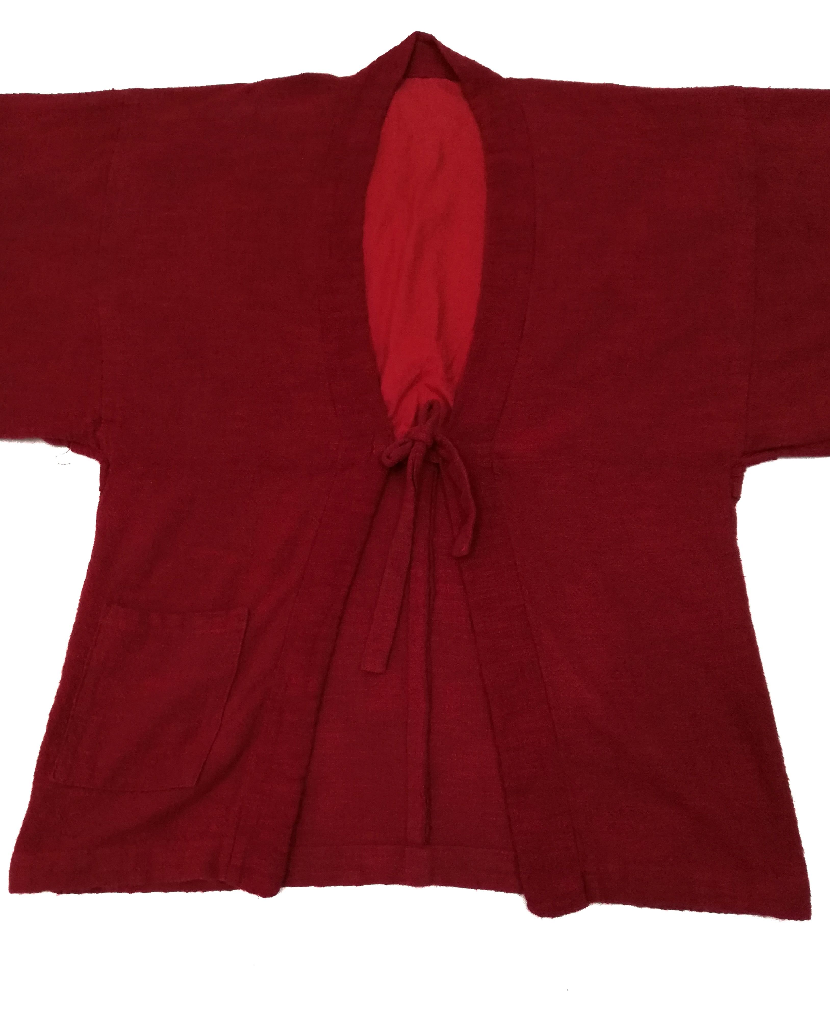 🔥Old Single Pouch Haori Kimono Issey Miyake Style Design🔥