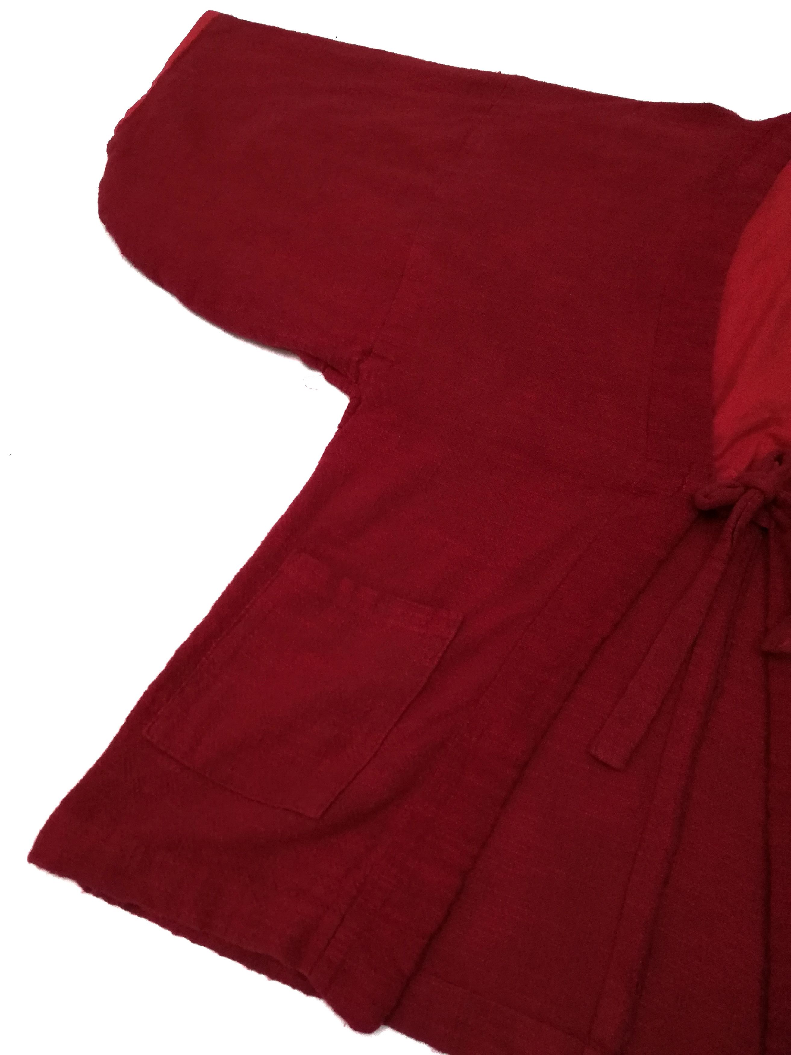 🔥Old Single Pouch Haori Kimono Issey Miyake Style Design🔥