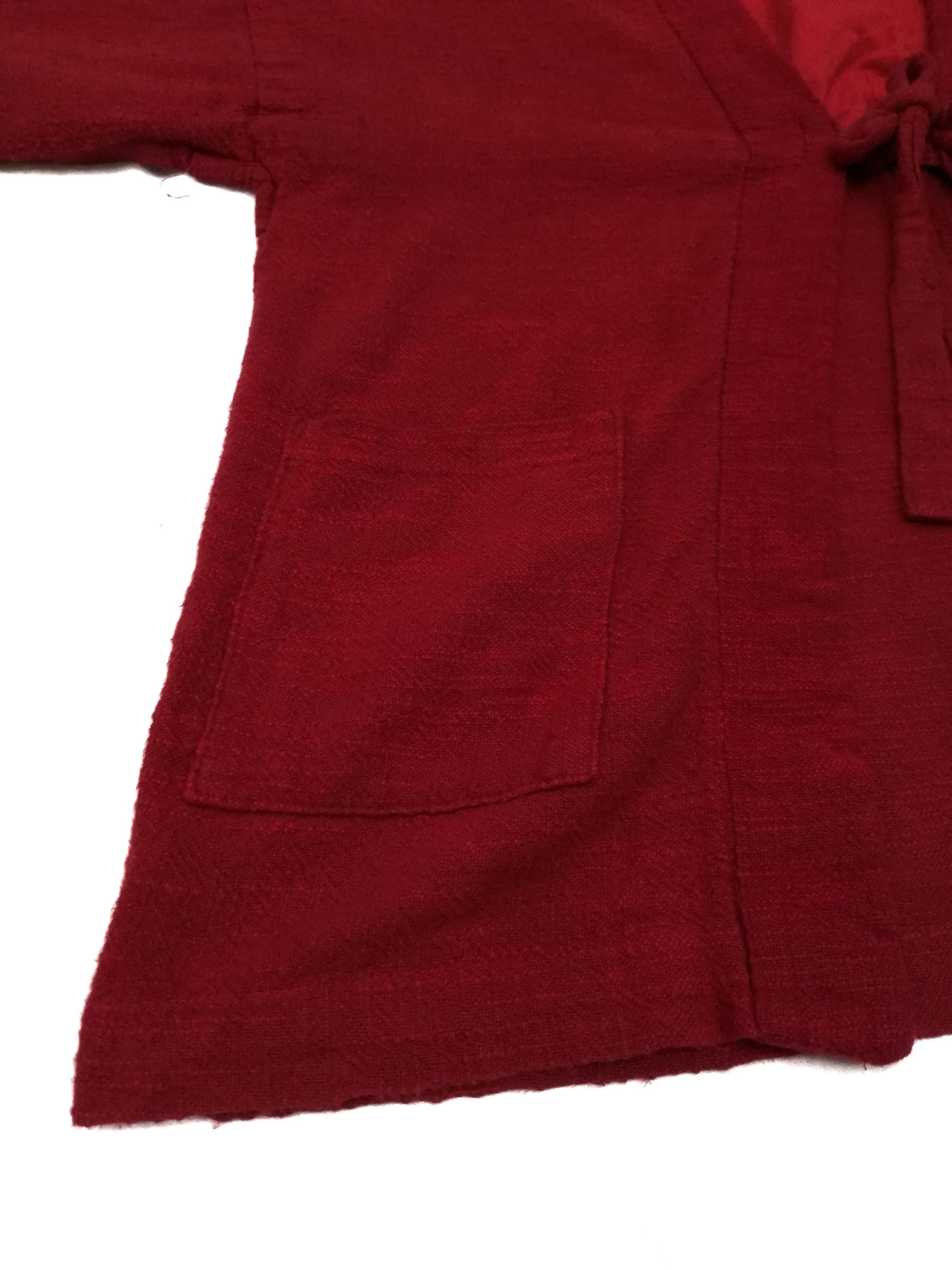 🔥Old Single Pouch Haori Kimono Issey Miyake Style Design🔥