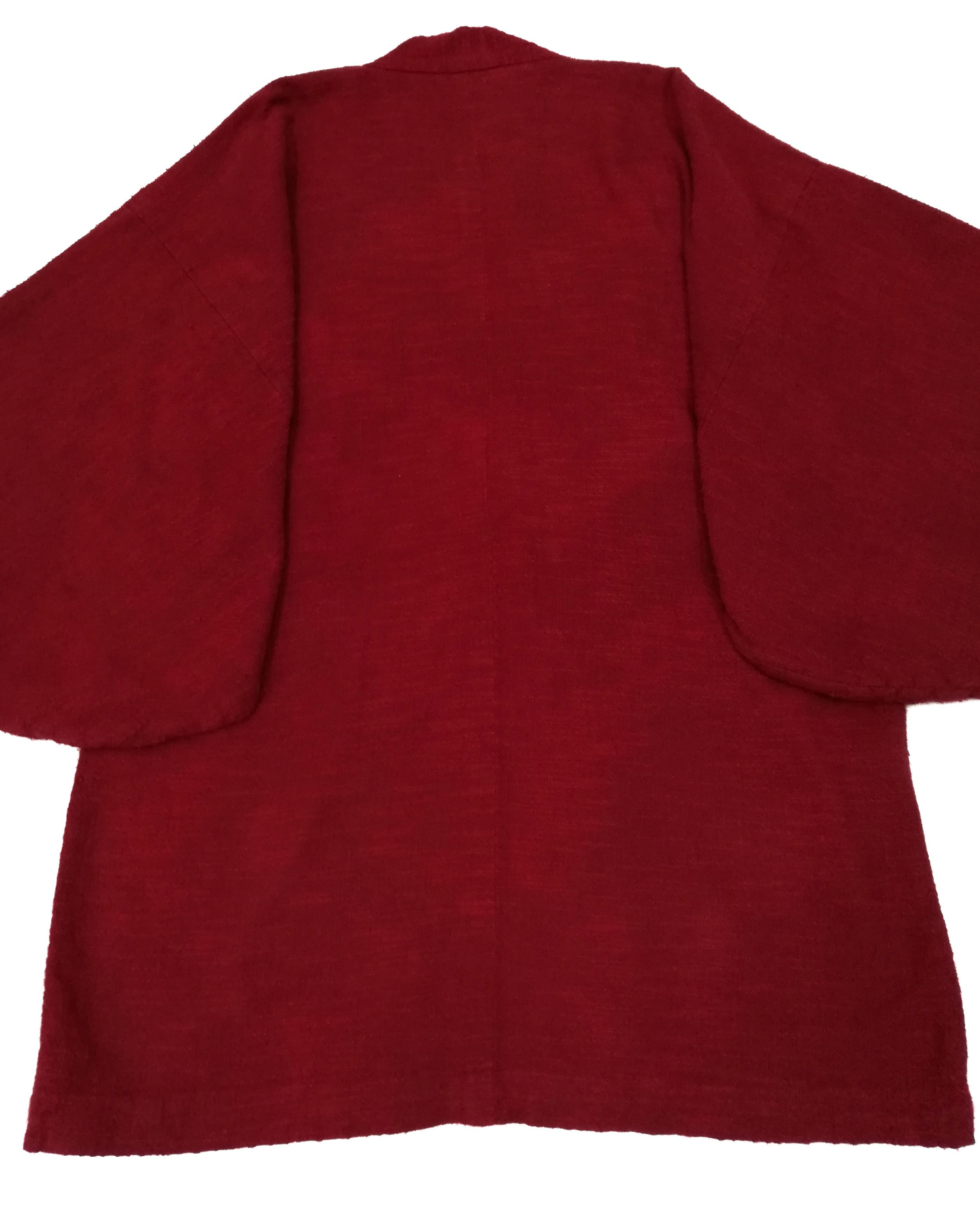 🔥Old Single Pouch Haori Kimono Issey Miyake Style Design🔥
