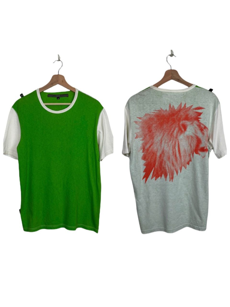 Griffin Studio Italy Tee – Lion Back Print Rare Eco Drop
