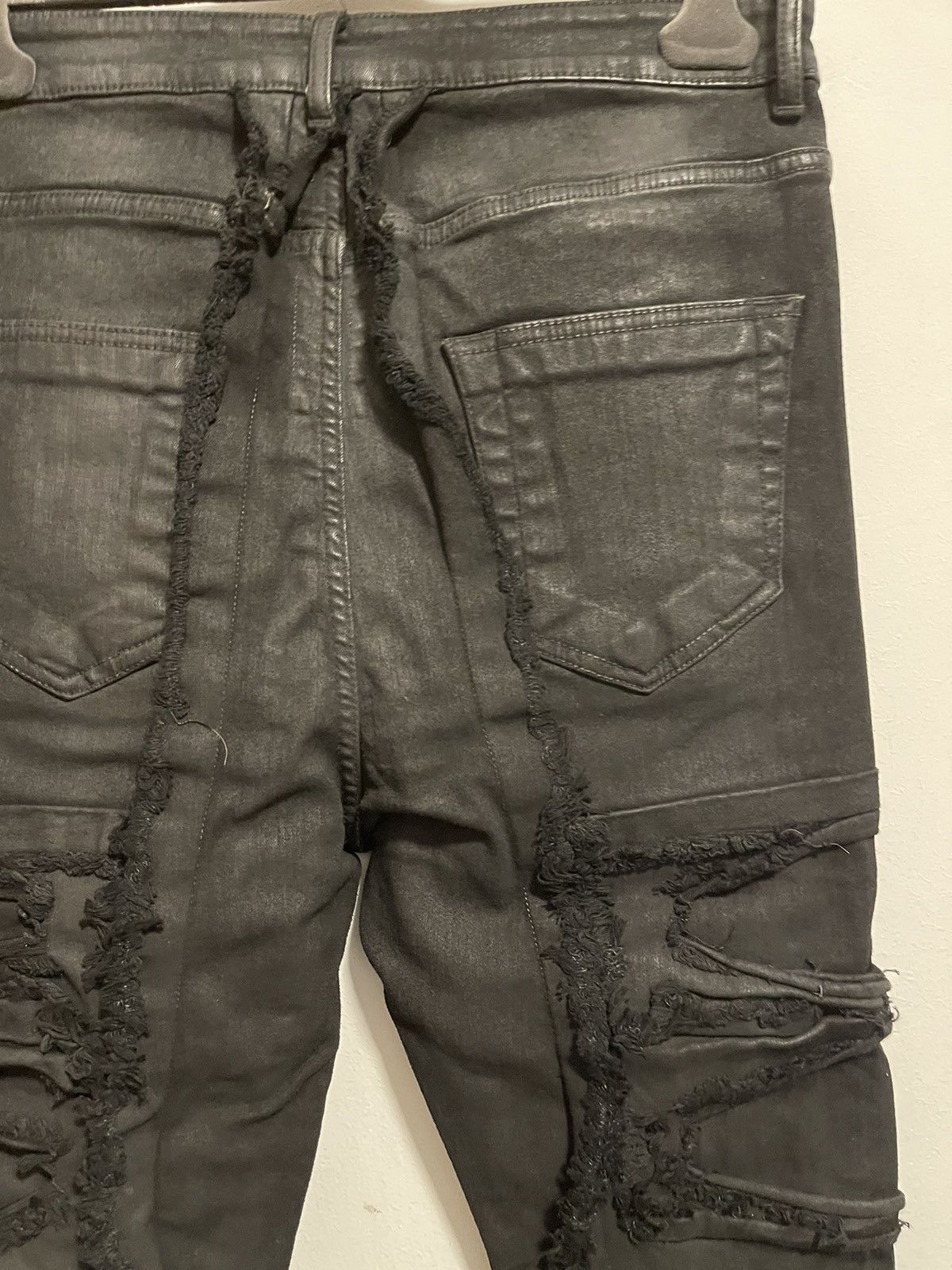 Rick Owens Drkshdw Rick Owens Drkshdw distressed Detroit cut jeans Size US 32 / EU 48 - 14 Thumbnail