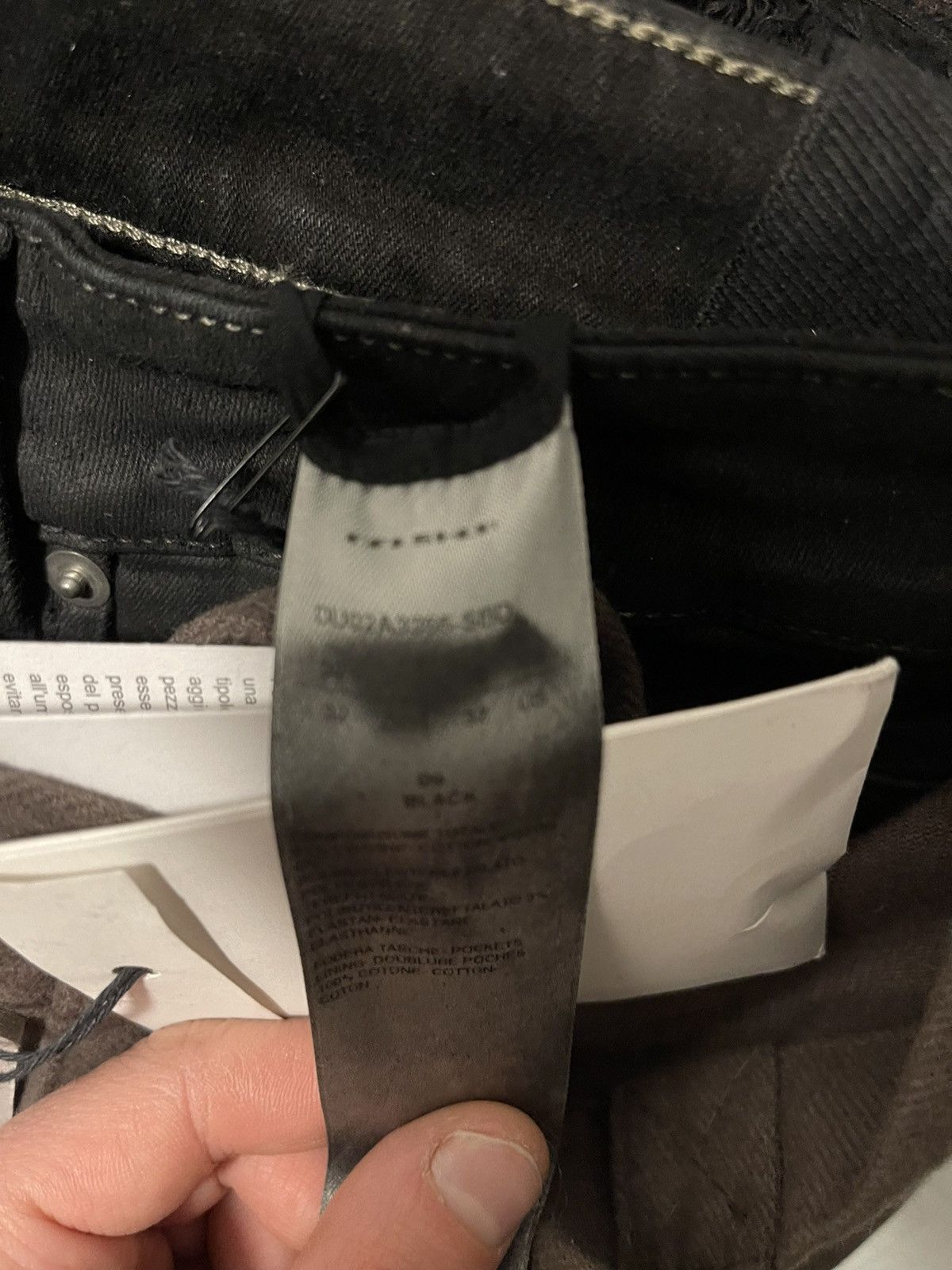 Rick Owens Drkshdw Rick Owens Drkshdw distressed Detroit cut jeans Size US 32 / EU 48 - 16 Thumbnail
