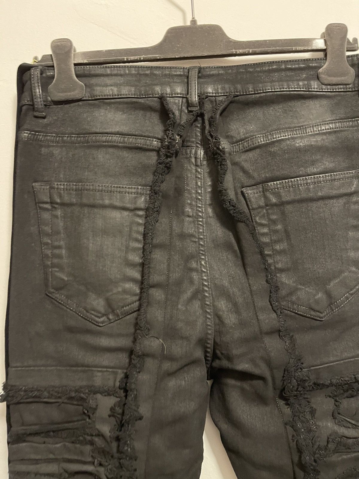 Rick Owens Drkshdw Rick Owens Drkshdw distressed Detroit cut jeans Size US 32 / EU 48 - 13 Thumbnail