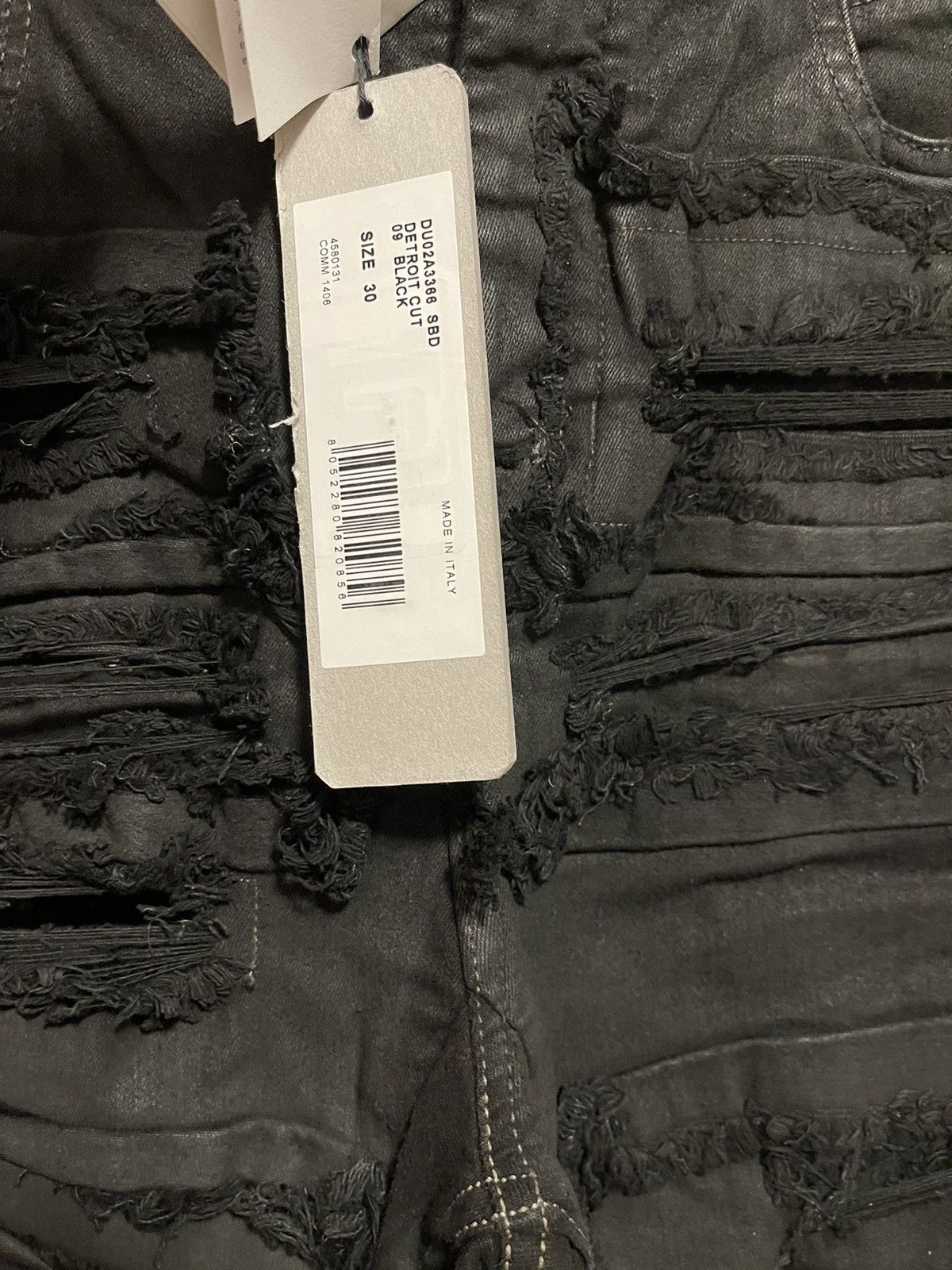 Rick Owens Drkshdw Rick Owens Drkshdw distressed Detroit cut jeans Size US 32 / EU 48 - 10 Thumbnail