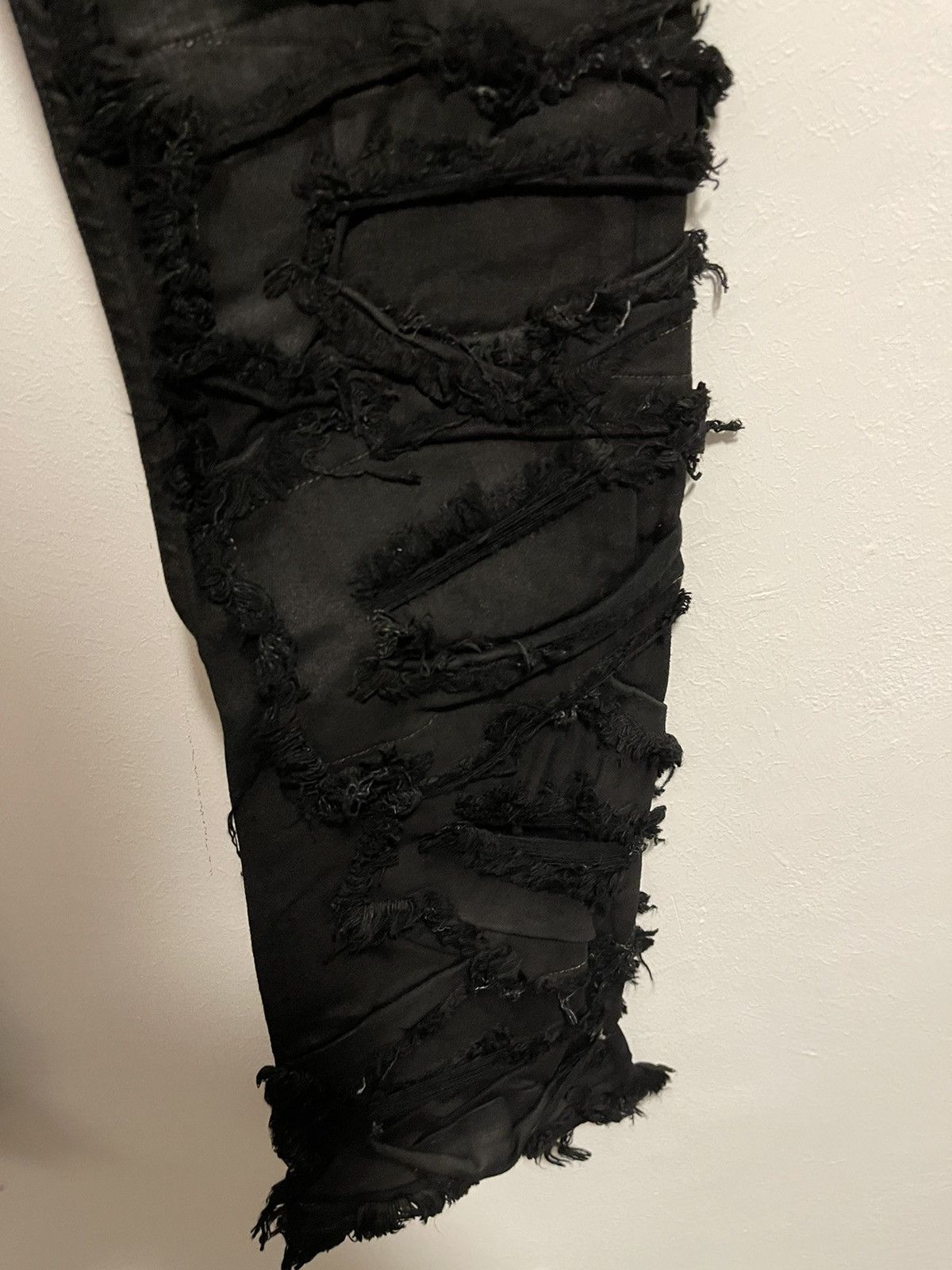Rick Owens Drkshdw Rick Owens Drkshdw distressed Detroit cut jeans Size US 32 / EU 48 - 5 Thumbnail