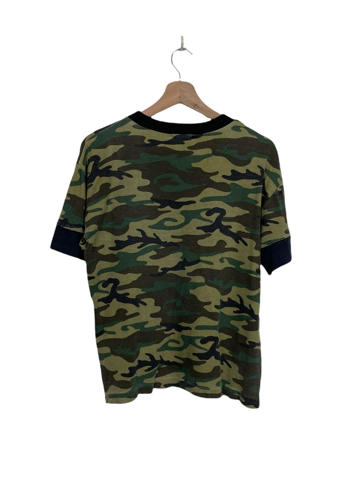 Japanese Brand Milkboy Camo Skull Patch Tee Japan Harajuku Rare Size US S / EU 44-46 / 1 - 2 Thumbnail