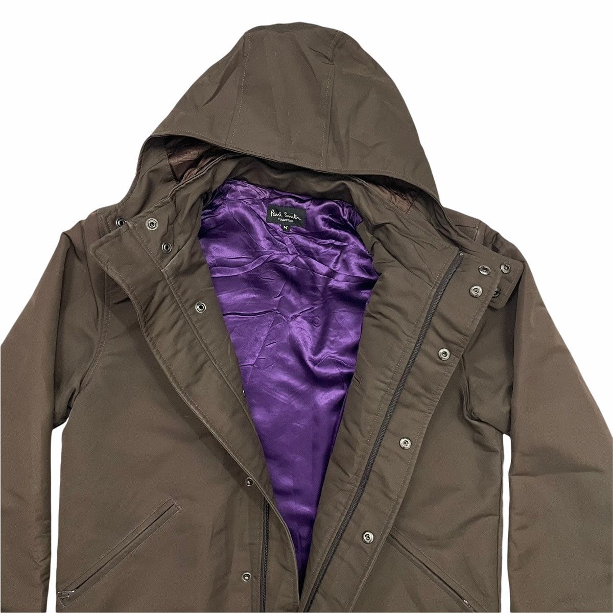 Designer × Paul Smith 🔥PAUL SMITH RICH BROWN ZIPPER HOODIE Size US M / EU 48-50 / 2 - 5 Thumbnail