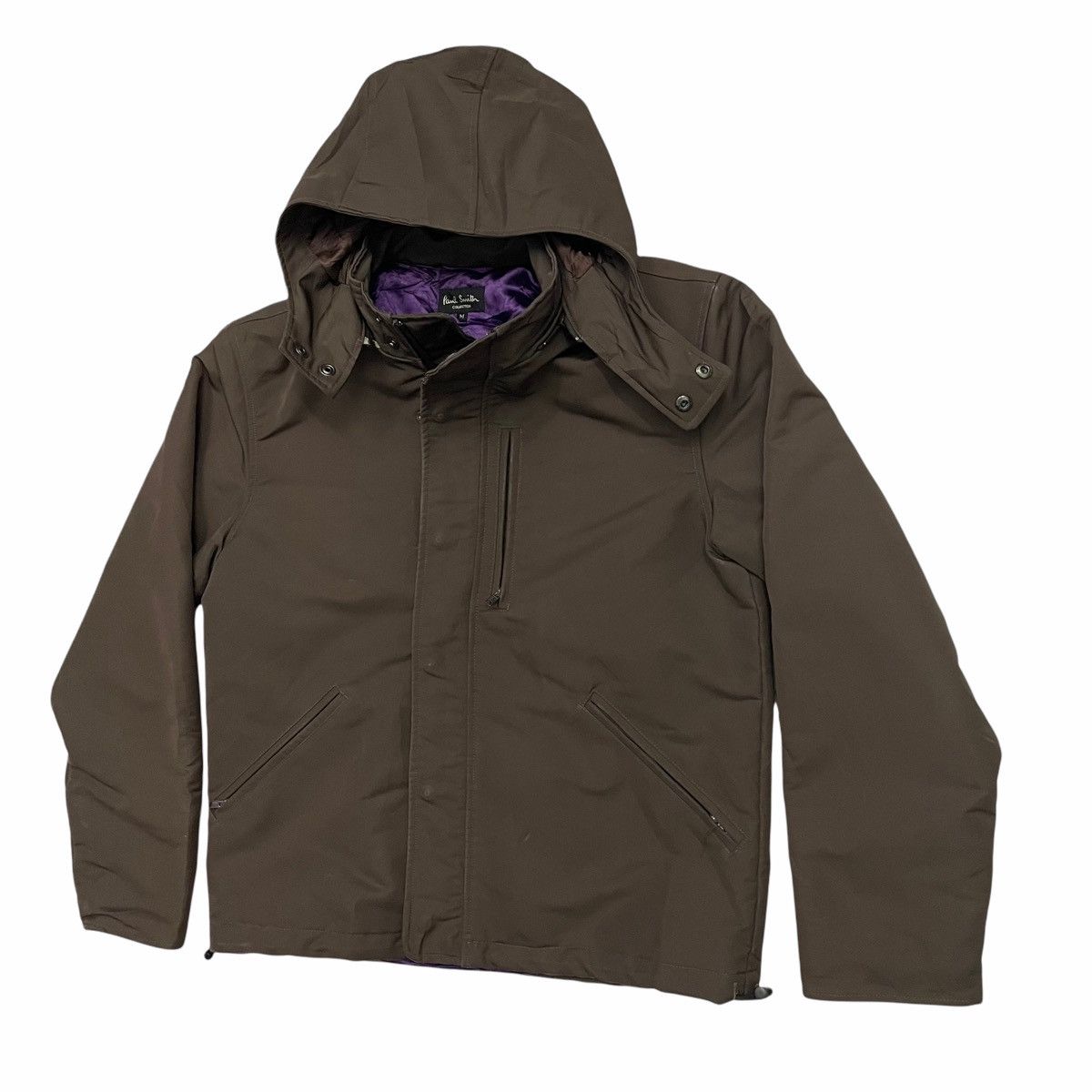 Designer × Paul Smith 🔥PAUL SMITH RICH BROWN ZIPPER HOODIE Size US M / EU 48-50 / 2 - 2 Thumbnail