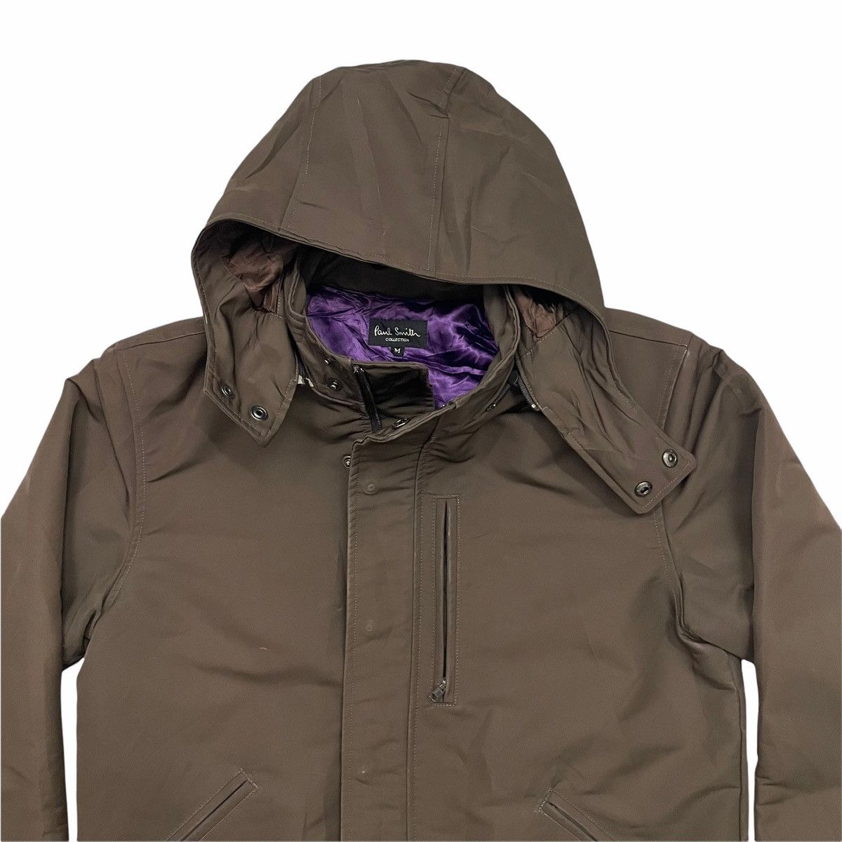 Designer × Paul Smith 🔥PAUL SMITH RICH BROWN ZIPPER HOODIE Size US M / EU 48-50 / 2 - 4 Thumbnail