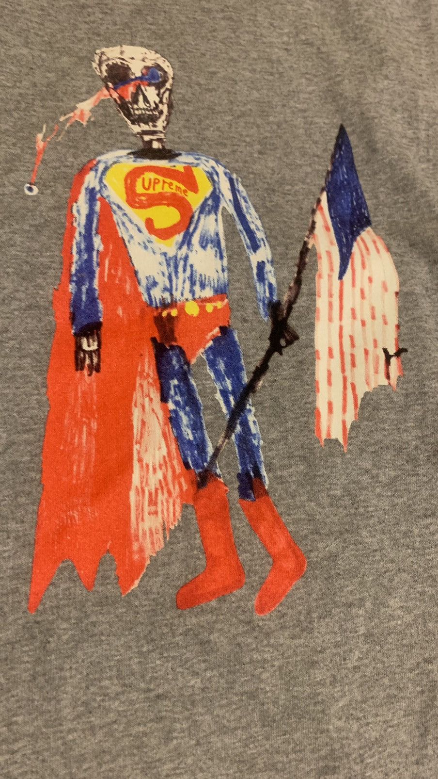 Supreme Supreme Skeleton Tee Size US L / EU 52-54 / 3 - 2 Thumbnail