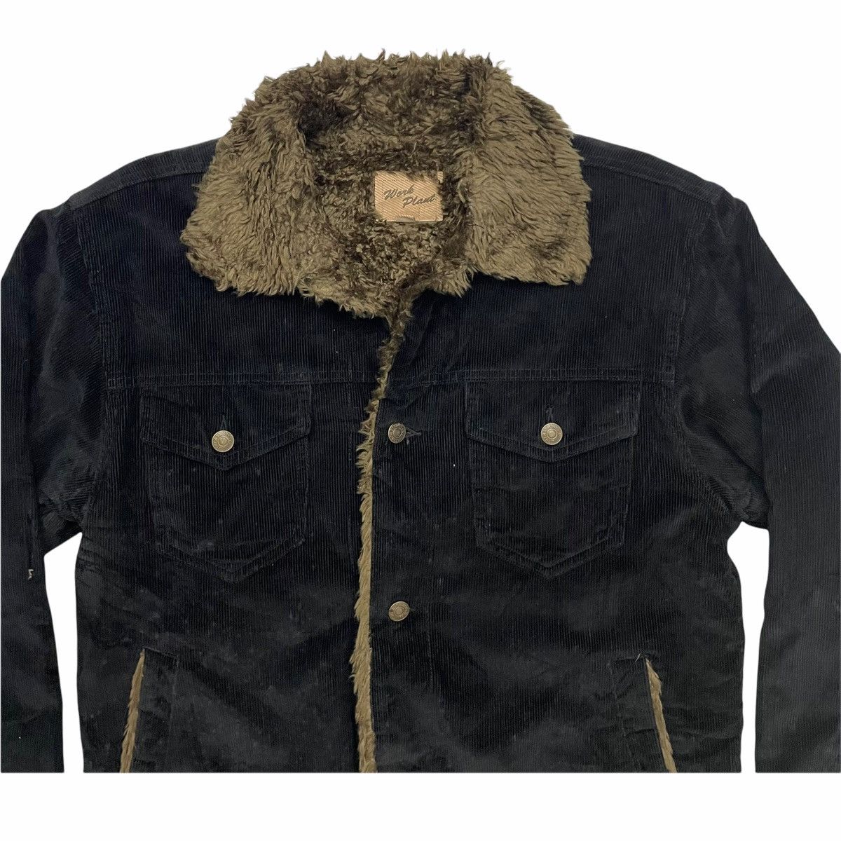 Japanese Brand 💥Japanese Work Plant Corduroy Trucker Jacket Size US M / EU 48-50 / 2 - 3 Thumbnail