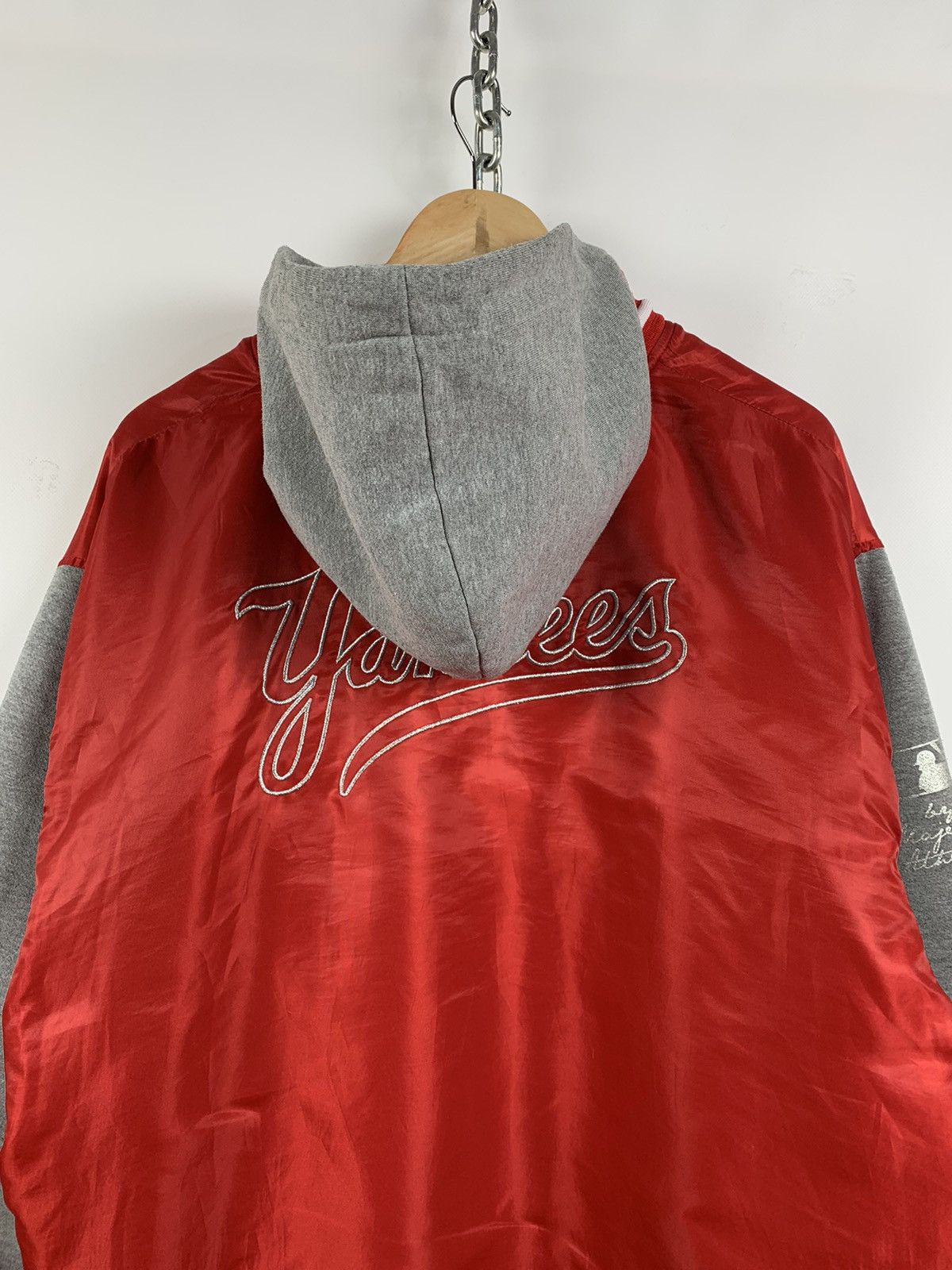 Majestic Vintage New York Yankees Majestic Varsity Hoodie Jacket Size US XL / EU 56 / 4 - 12 Thumbnail