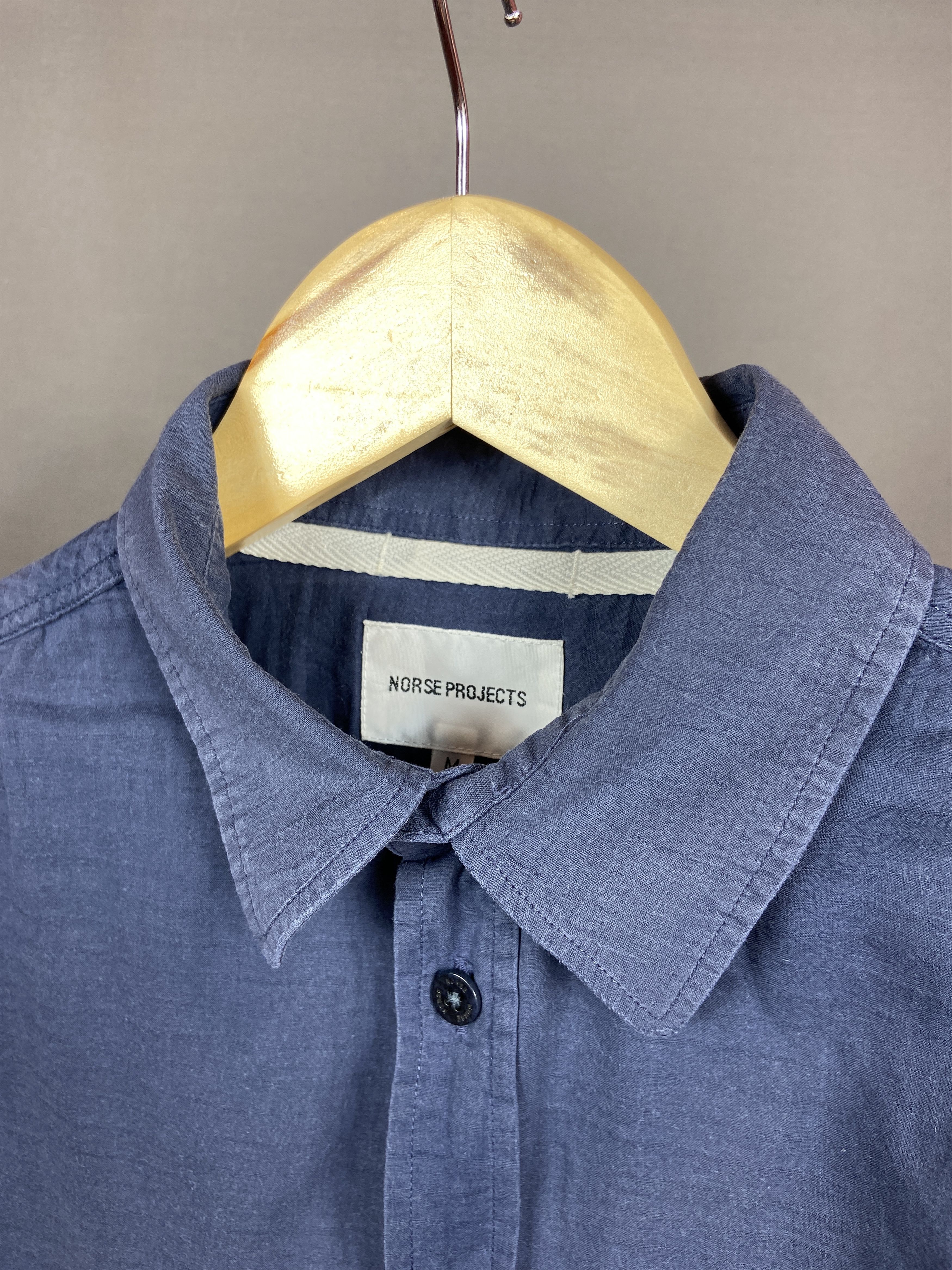 Norse Projects Norse Projects Blue Button Down Shirt Size US M / EU 48-50 / 2 - 5 Thumbnail