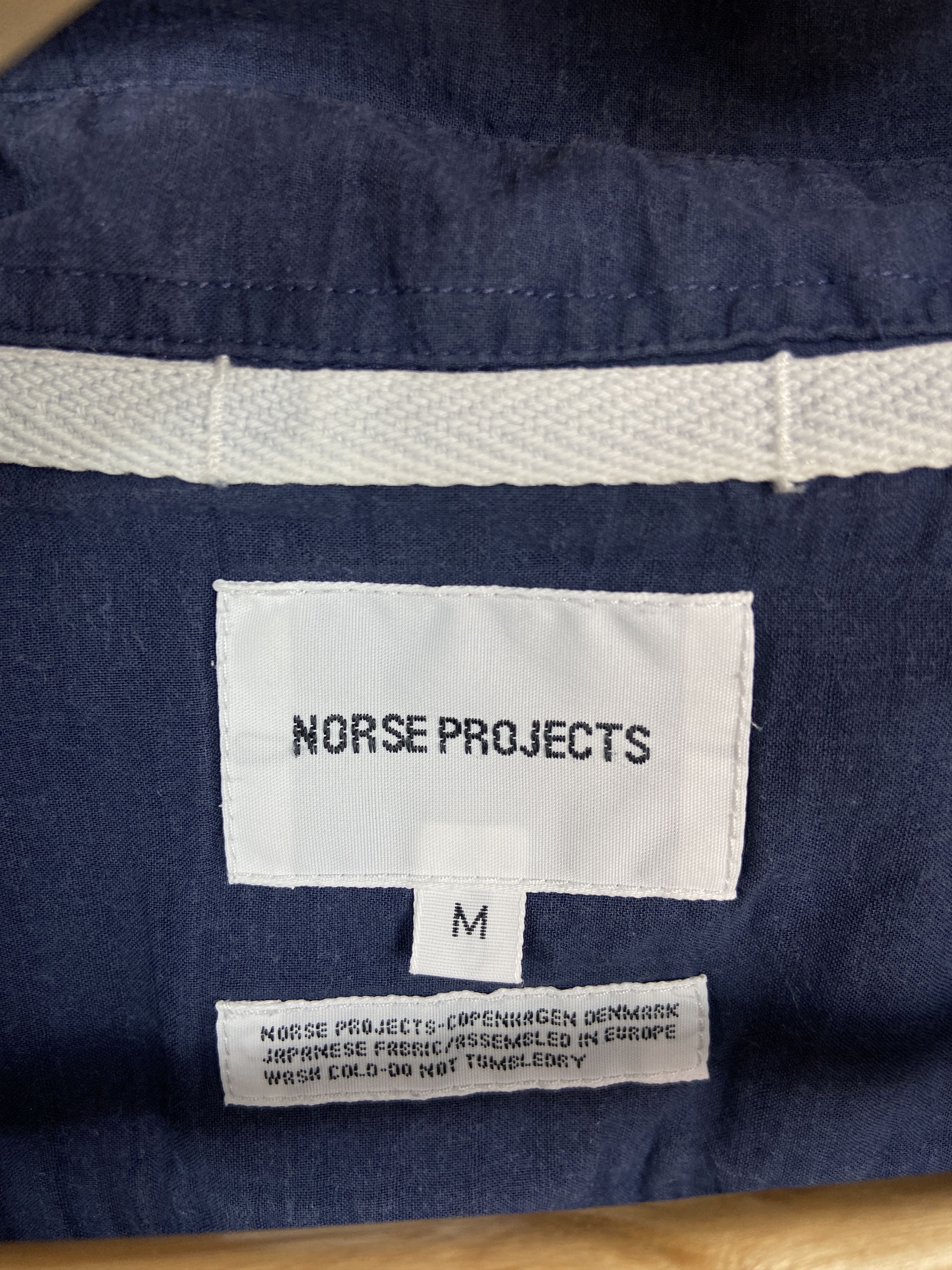 Norse Projects Norse Projects Blue Button Down Shirt Size US M / EU 48-50 / 2 - 6 Thumbnail