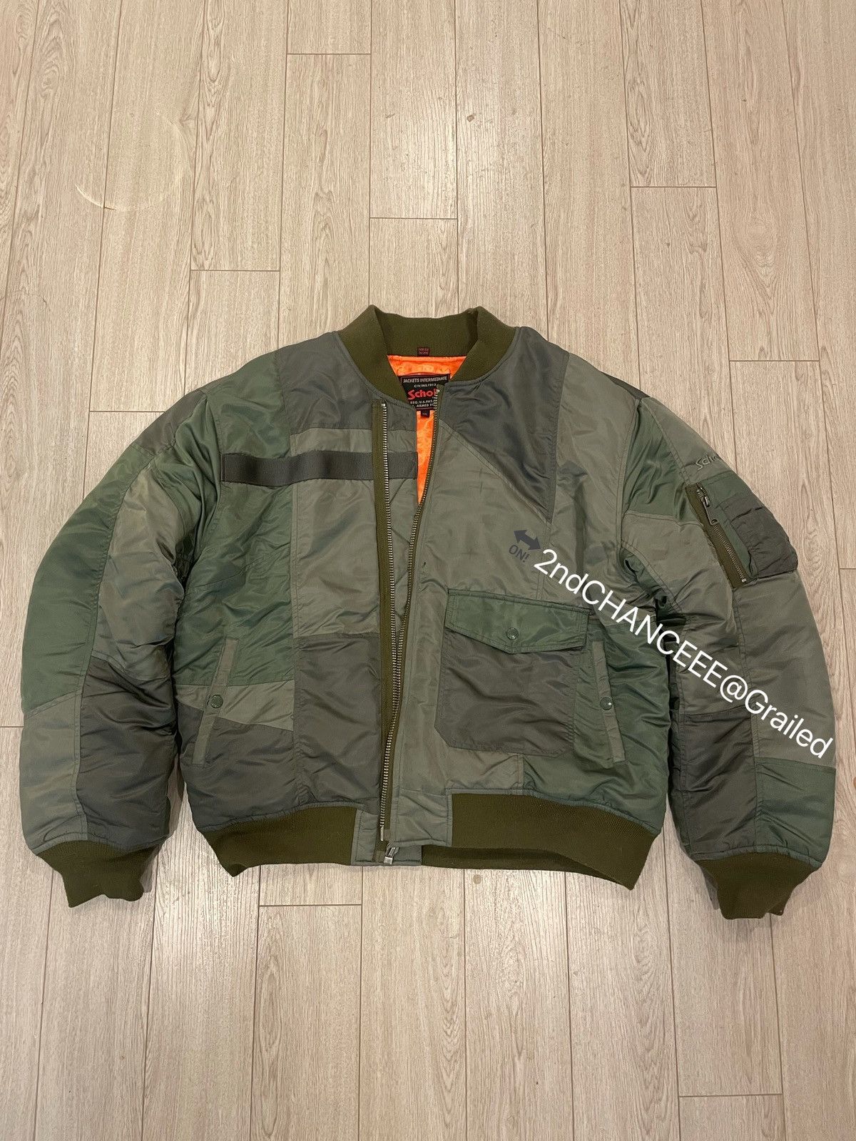 Schott civ/mil 1913 bomber jacket