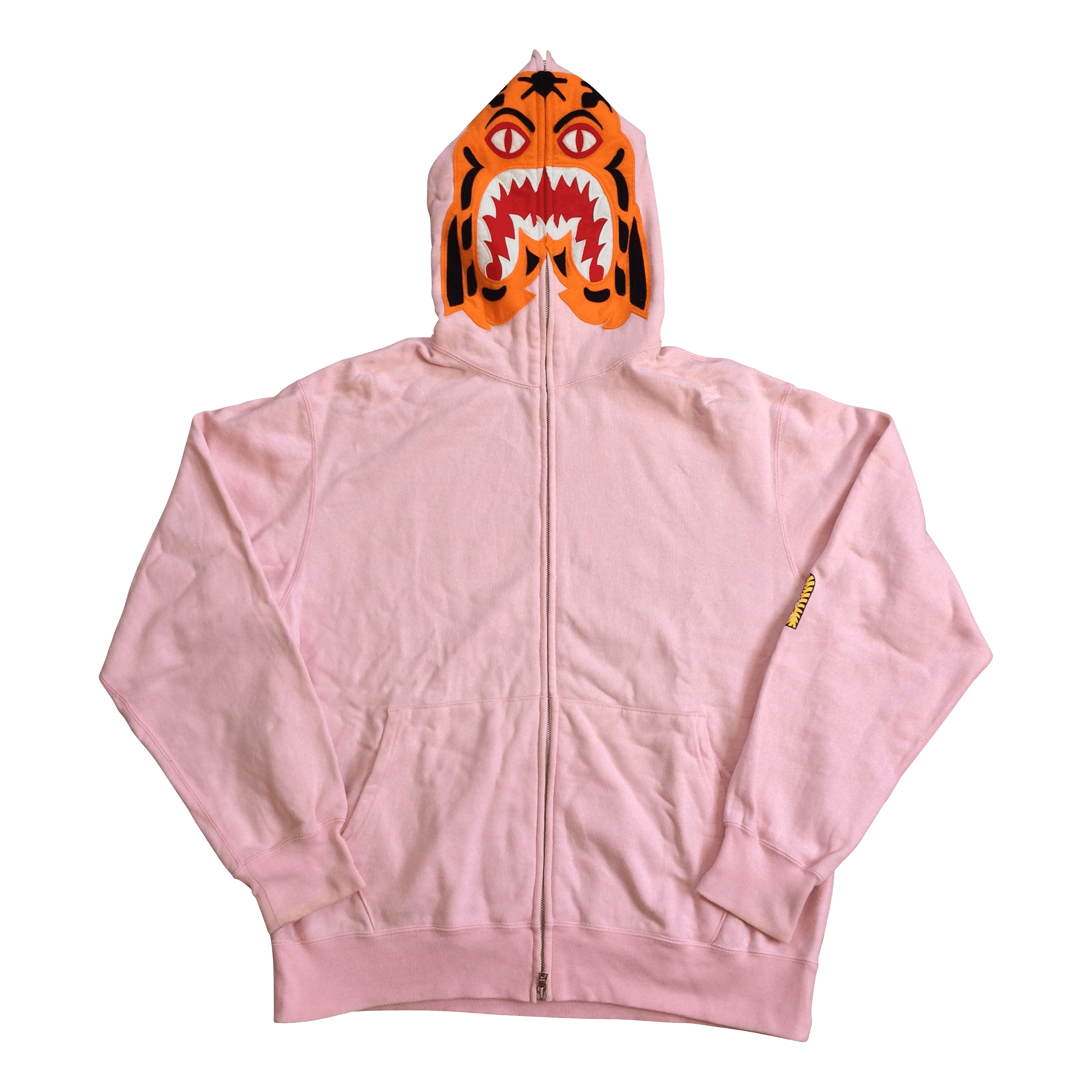 Bape S/S 2006 Bape Pink Tiger Hoodie Size US L / EU 52-54 / 3 - 1 Thumbnail