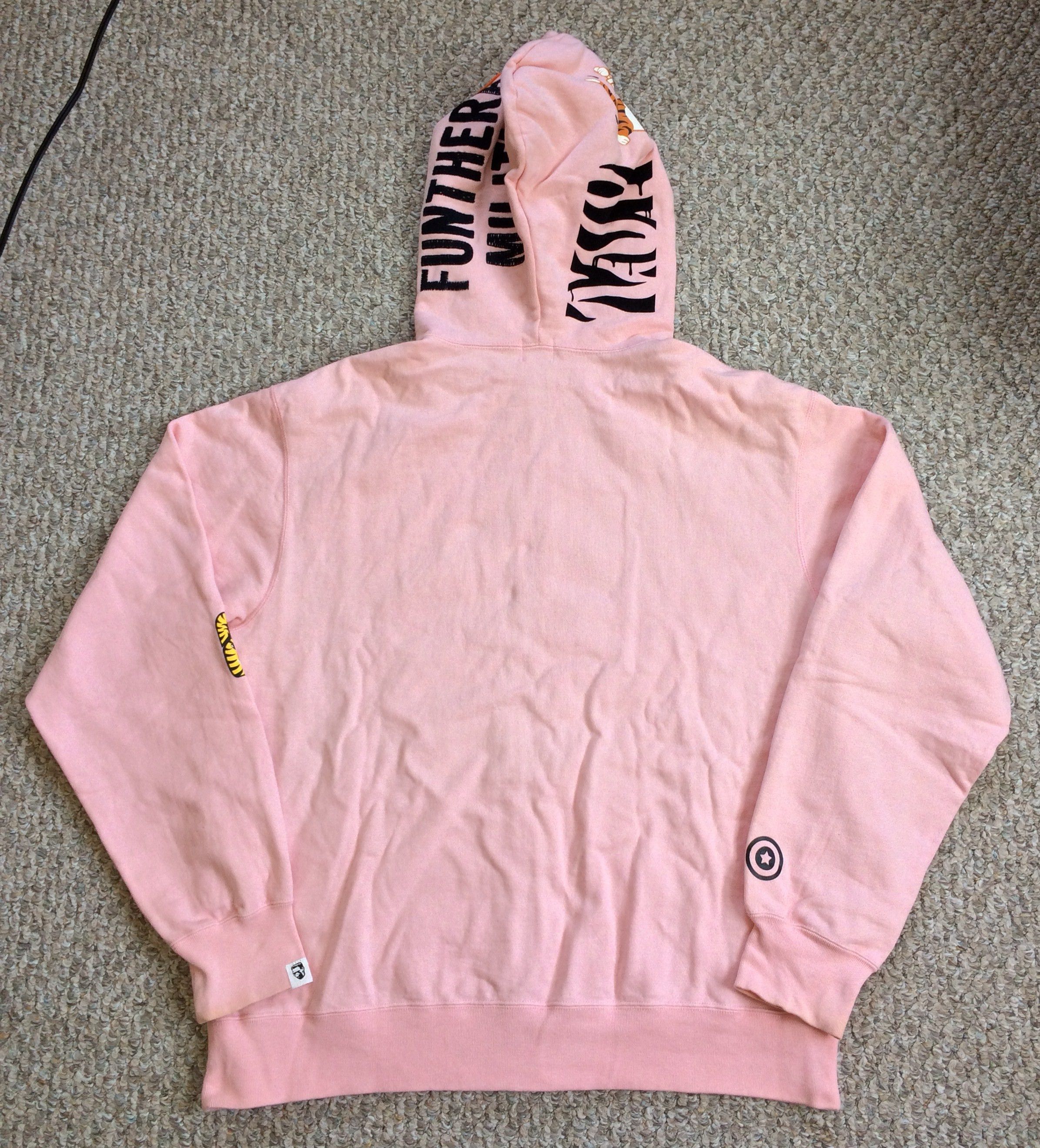 Bape S/S 2006 Bape Pink Tiger Hoodie Size US L / EU 52-54 / 3 - 9 Thumbnail